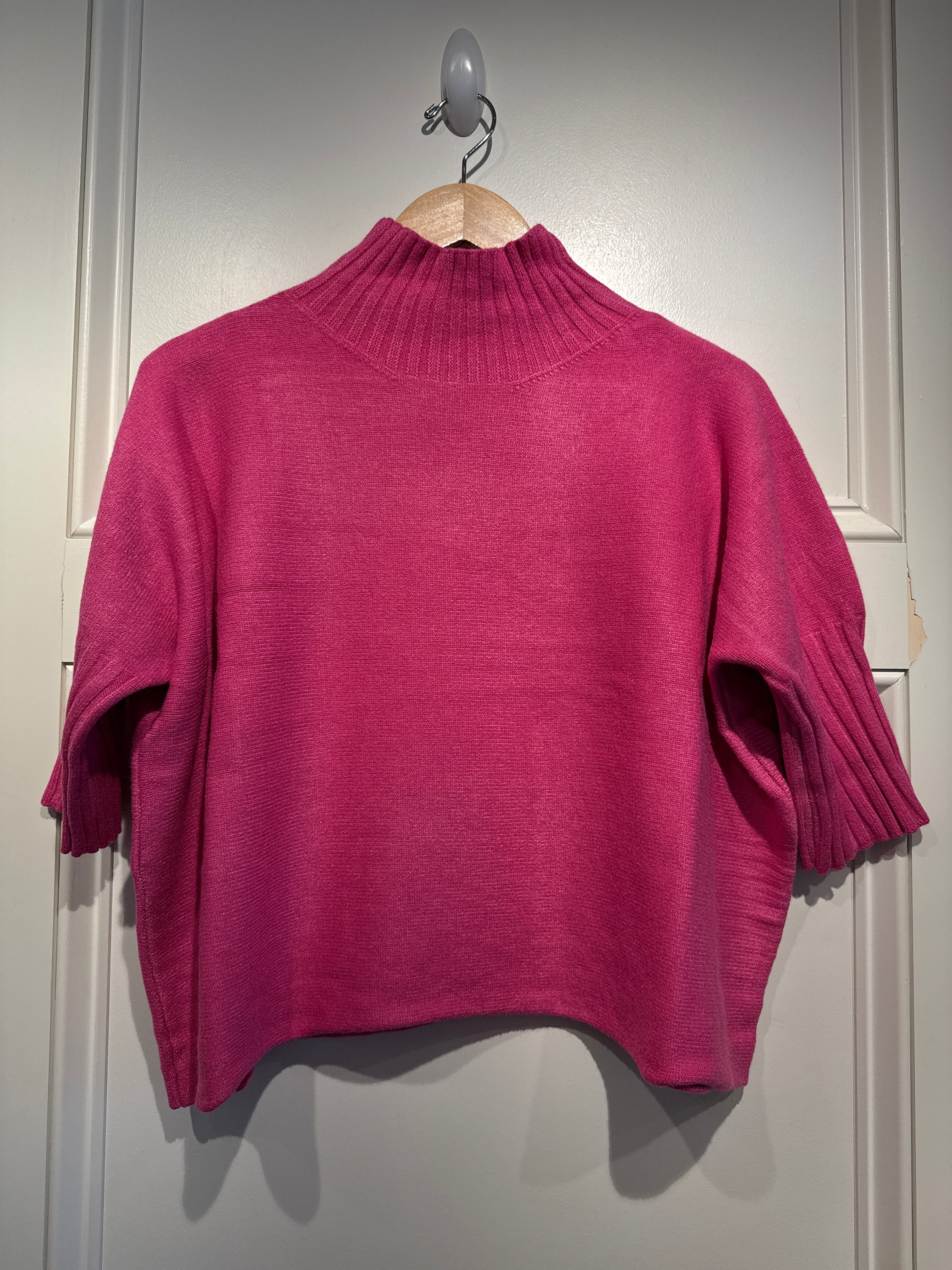 R+R Solid Turtleneck Sweater