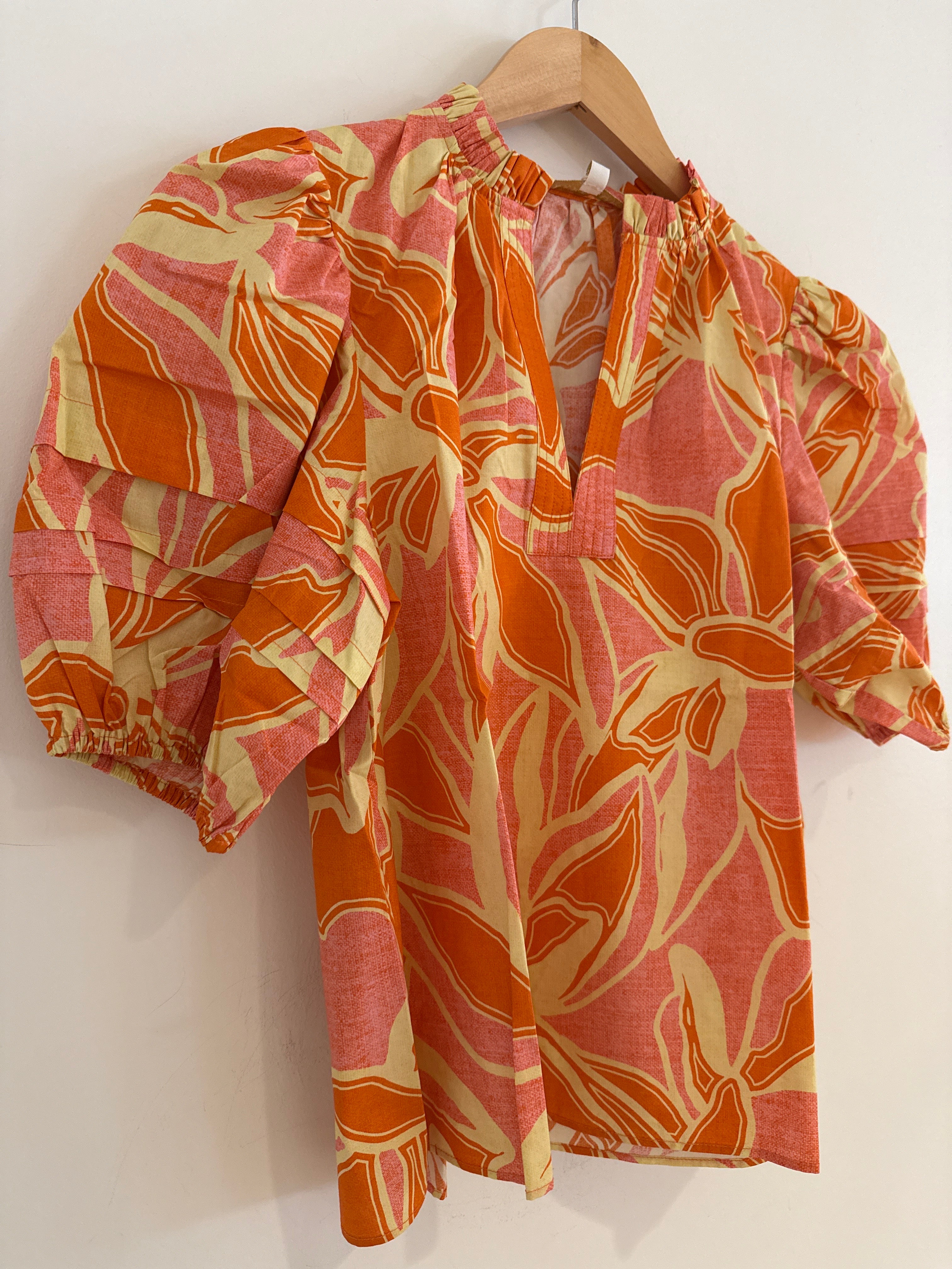 LaRoque Alix Blouse Caldera Blooms