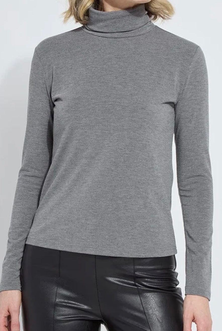 Lysse Essentials Soft Turtleneck Top
