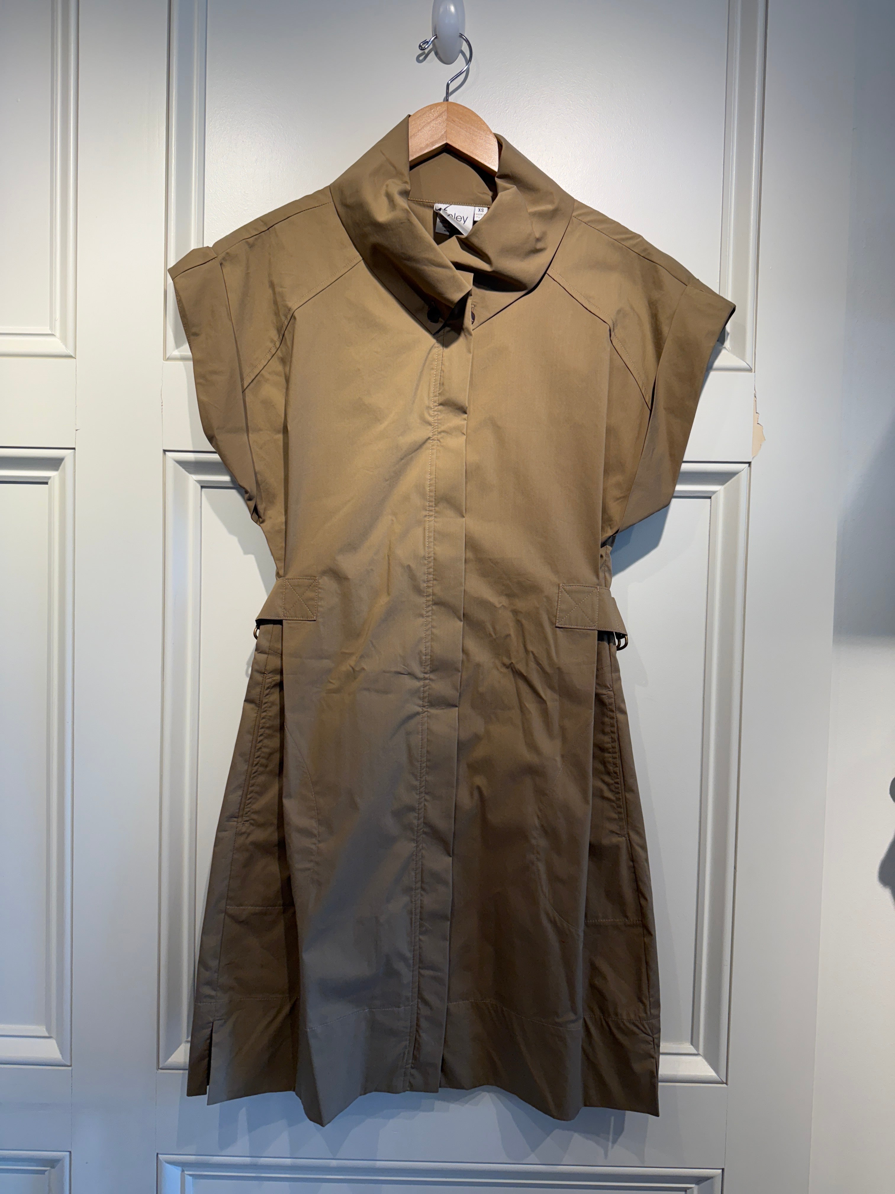 Finley Bari Duffle Dress Khaki
