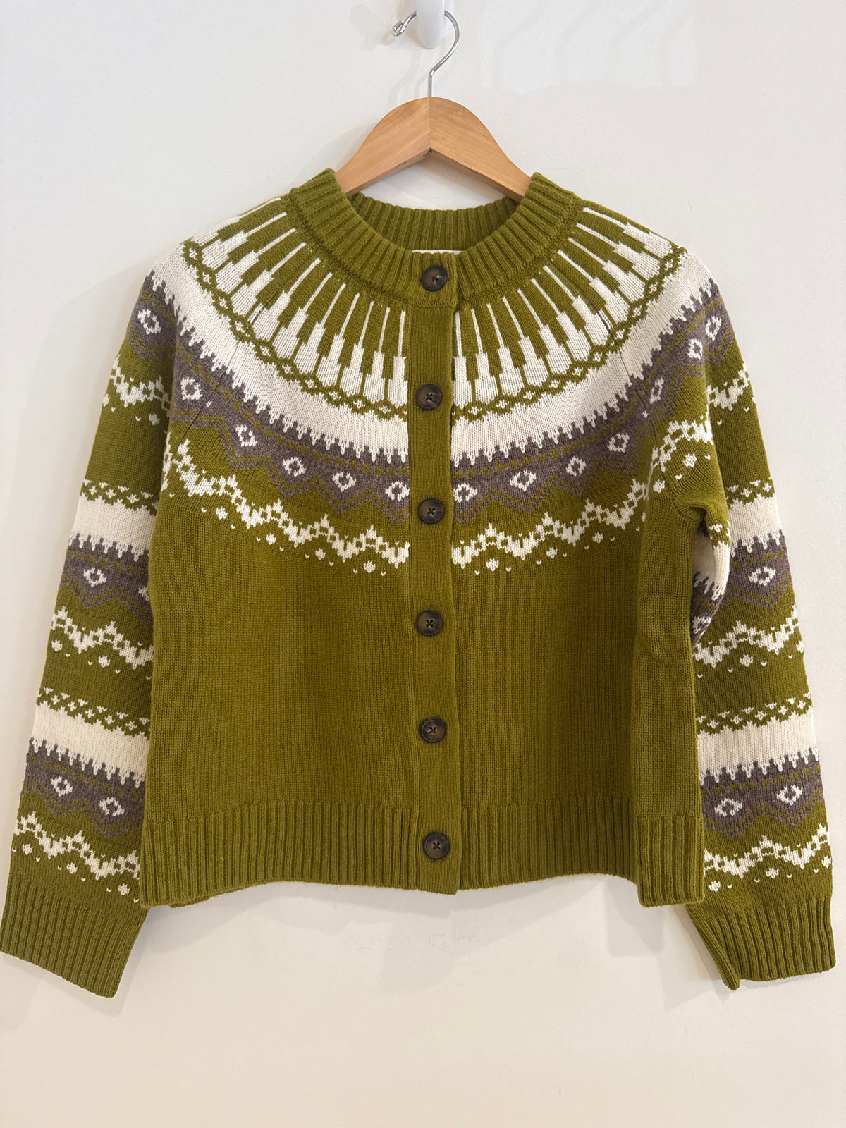 Suncoo Fair Isle Cardigan