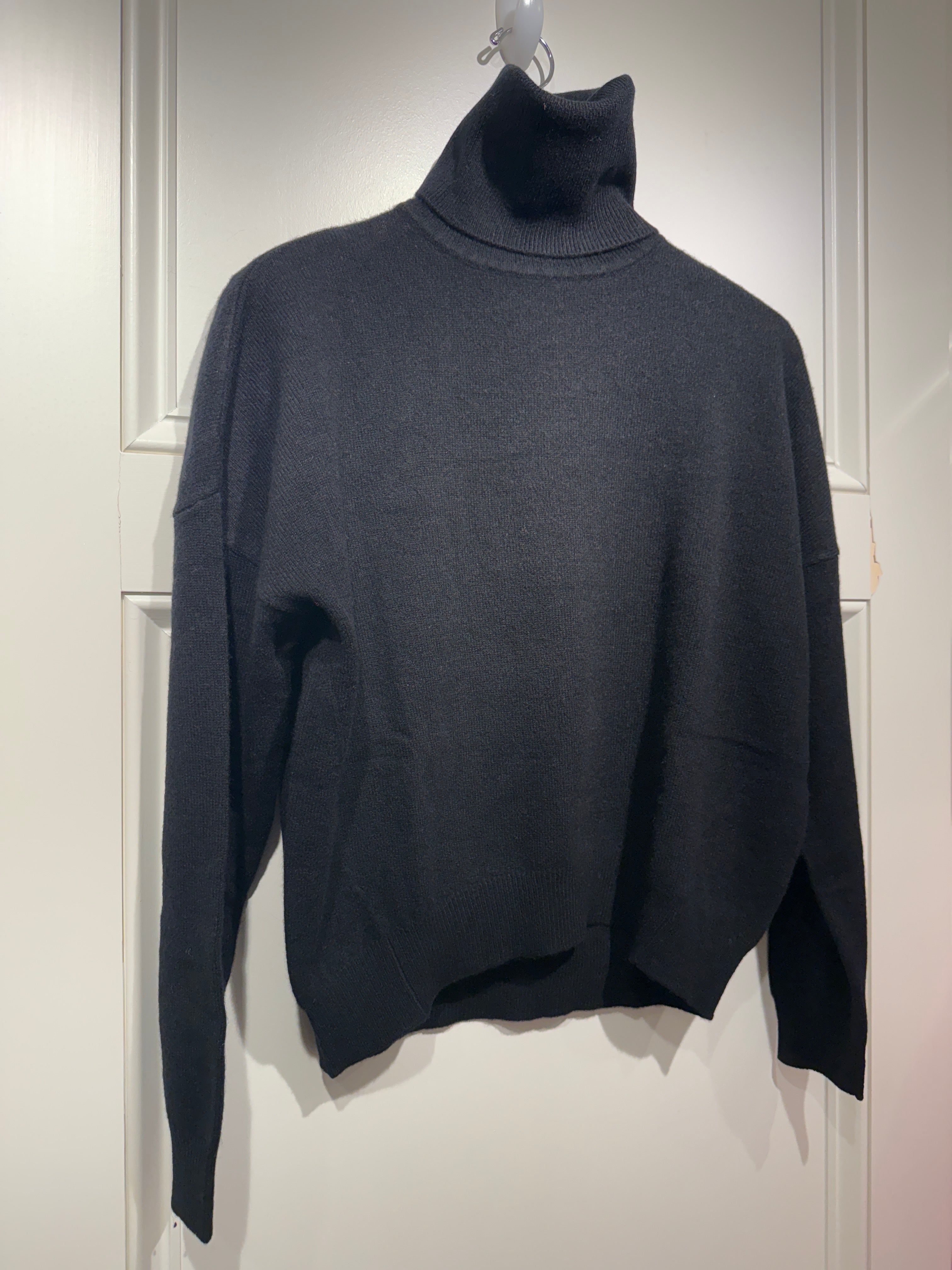 Brodie Susie Roll Neck Sweater Black