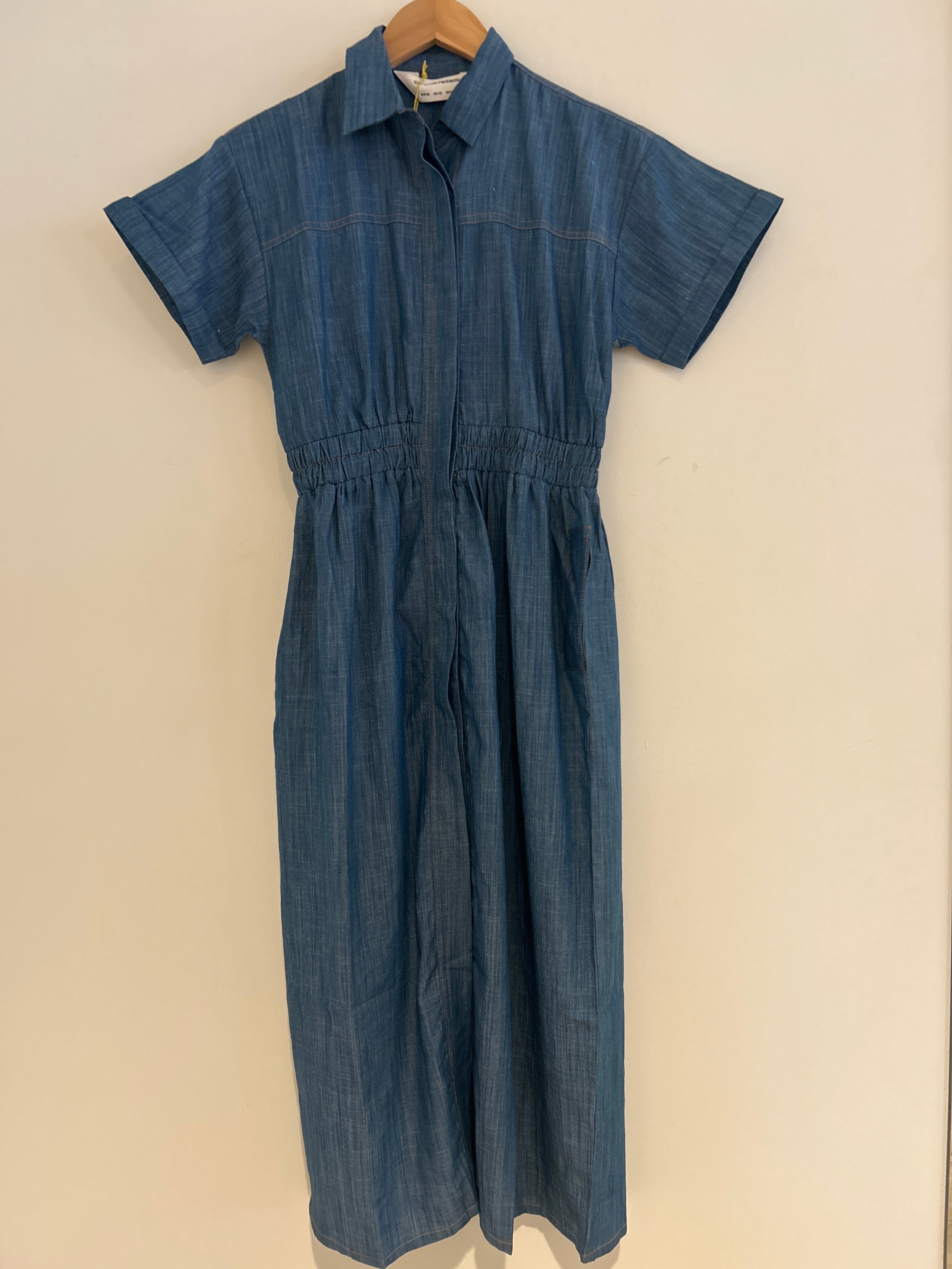 Compañia Fantastica Denim Midi Dress