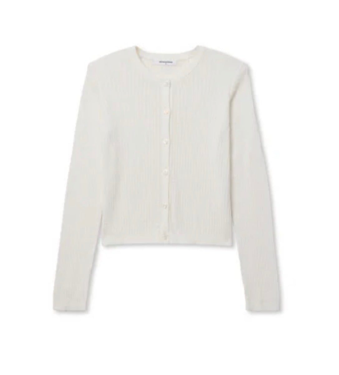 Perfect White Tee Ada Pointelle Cardigan White