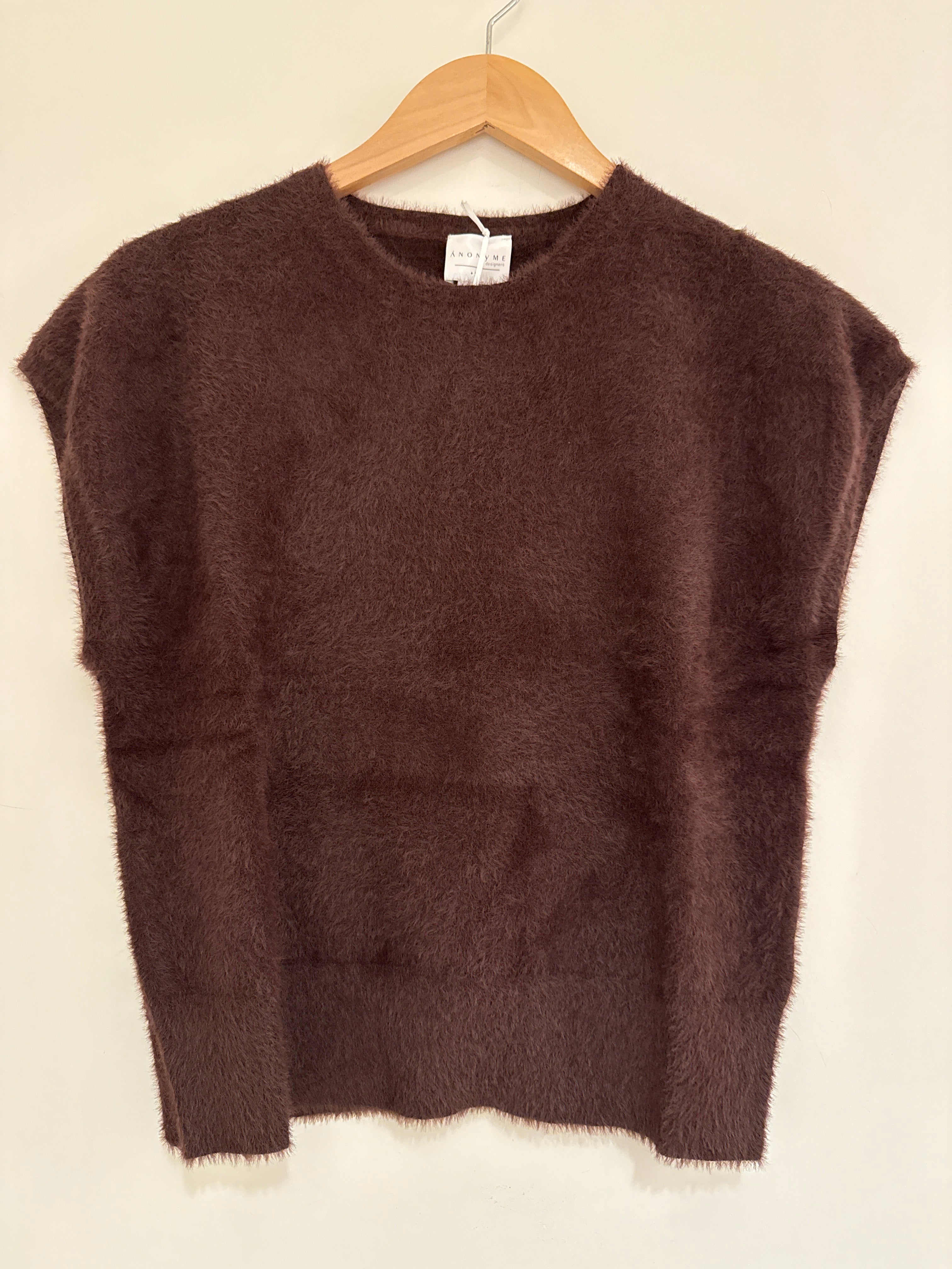 Anonyme Sweater Vest Brown