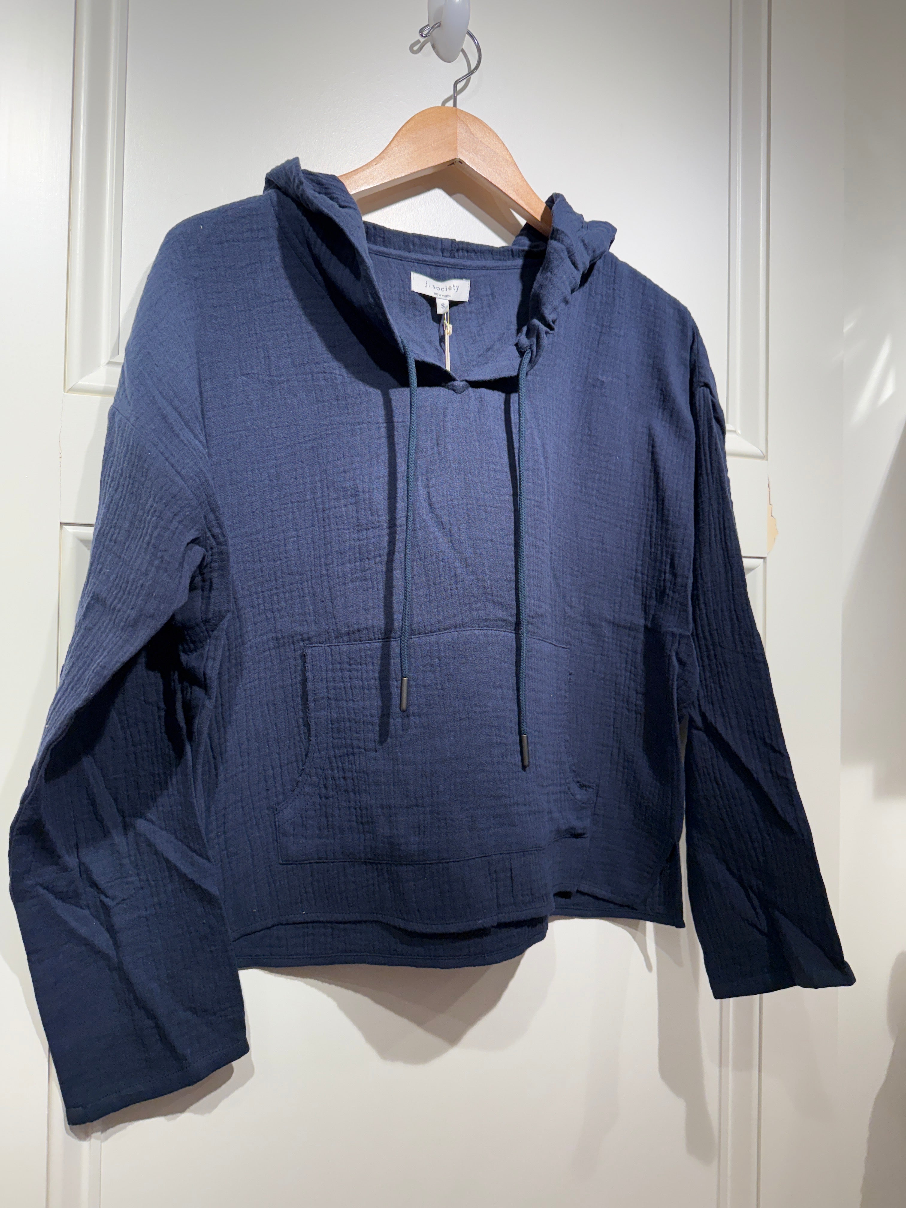 J Society Gauze Beach Hoodie