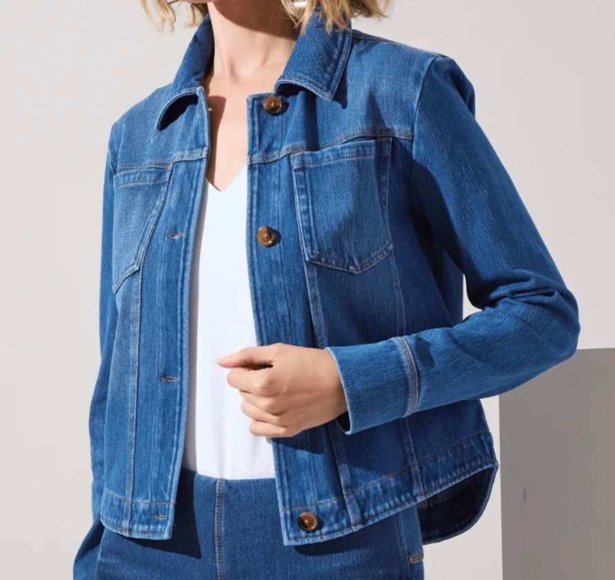Lysse Classic Denim Jacket Mid Wash