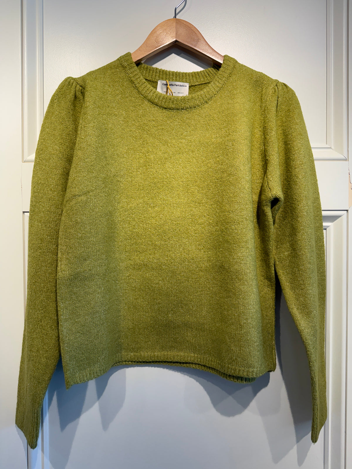 Compania Fantastica Crew Neck Sweater Grass