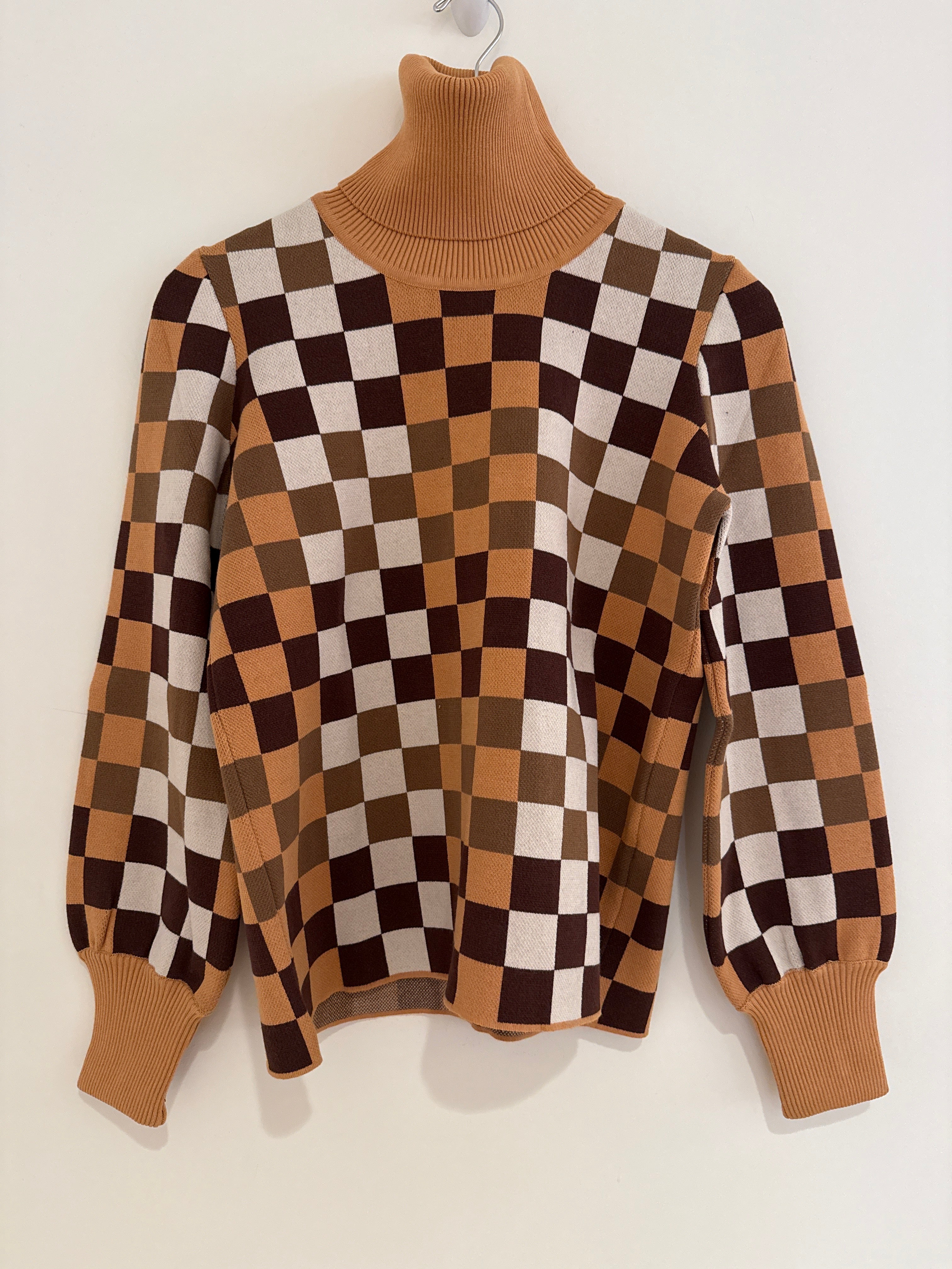 Emily McCarthy Cameron Turtleneck Tweed