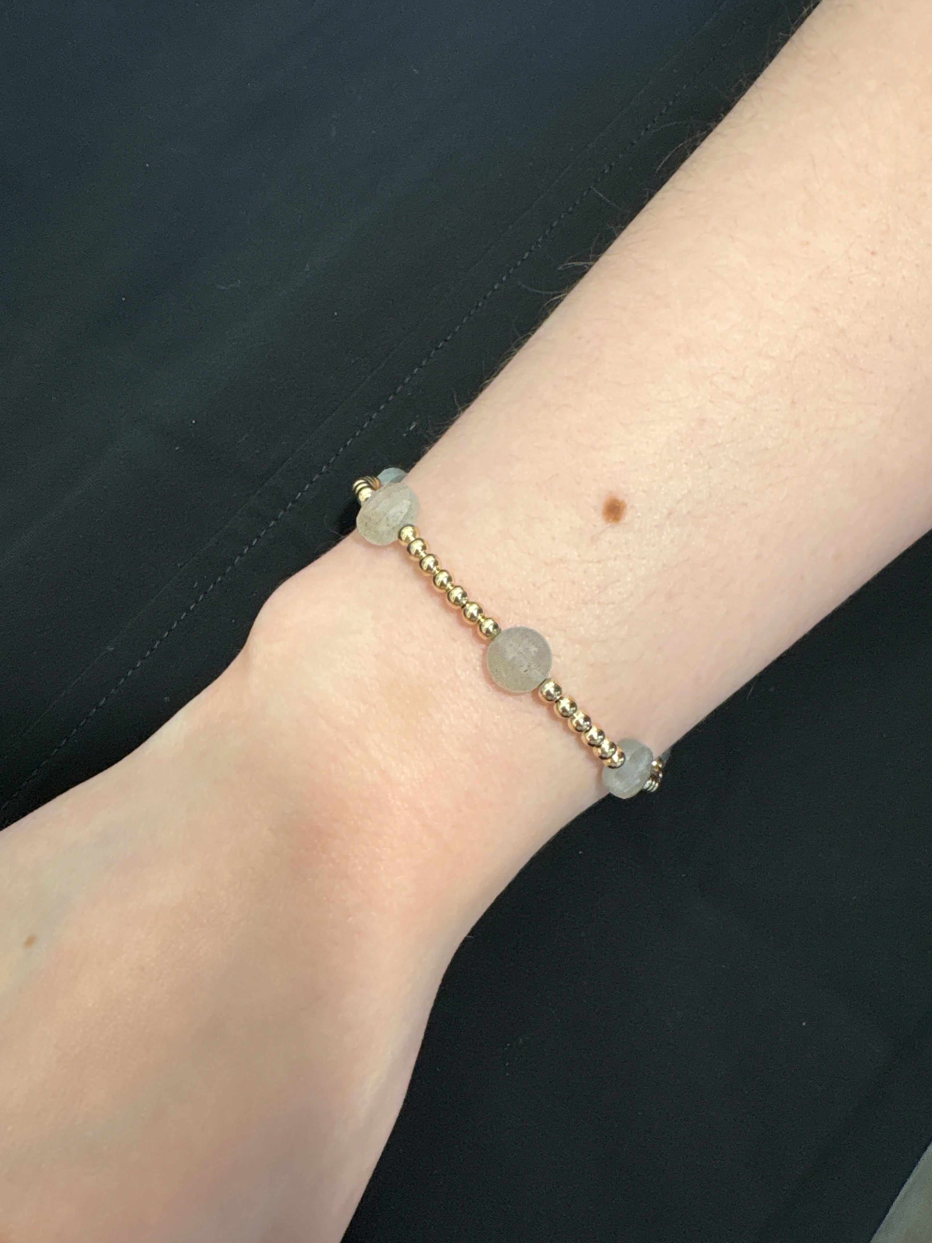 E Newton Admire Gold 3mm Labadorite
