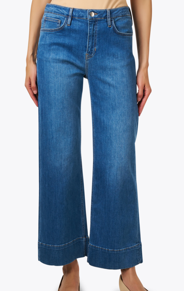 Elliott Lauren Wide Leg Ankle Jean