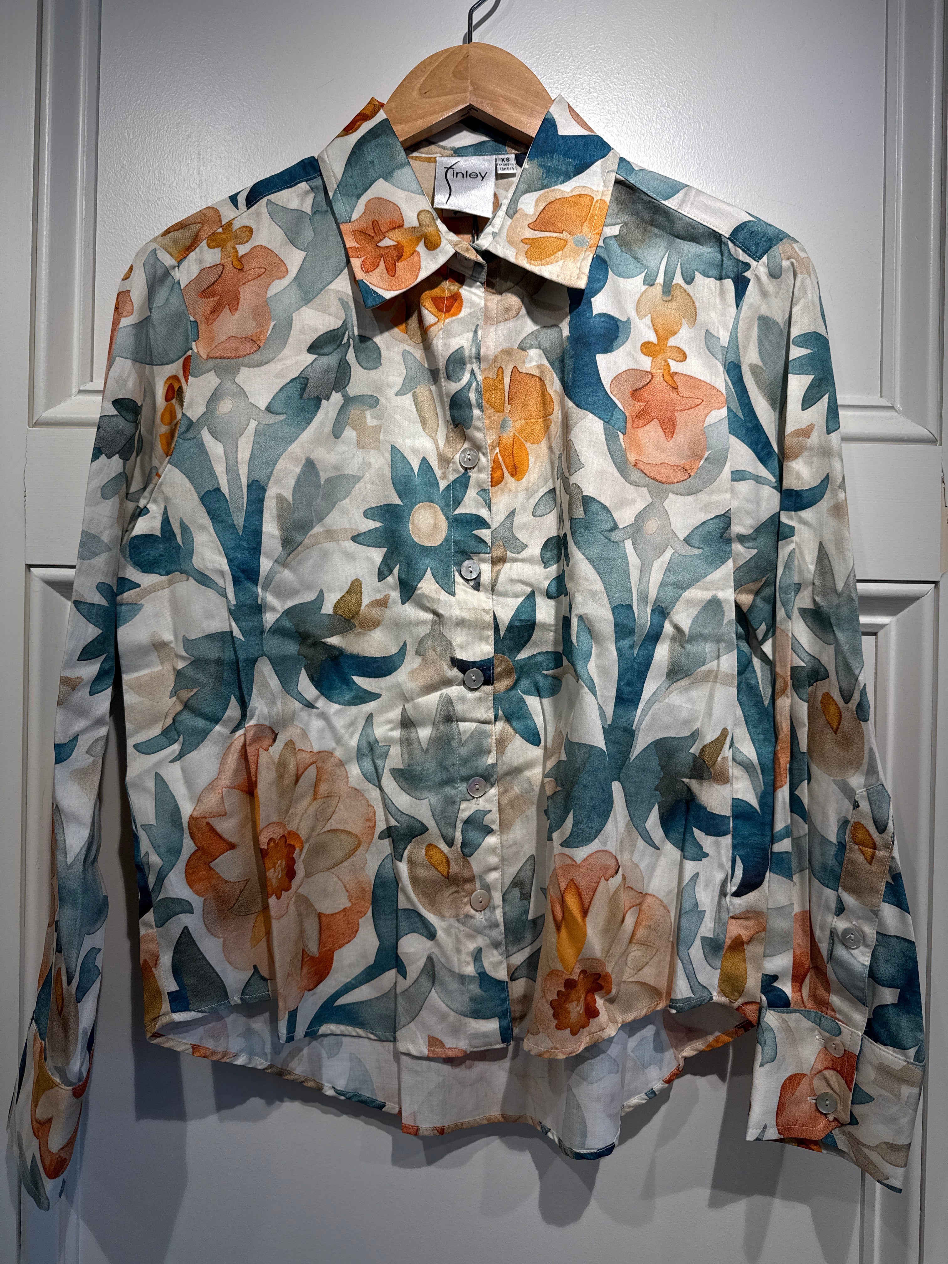 Finley Andi Shirt Terra Floral