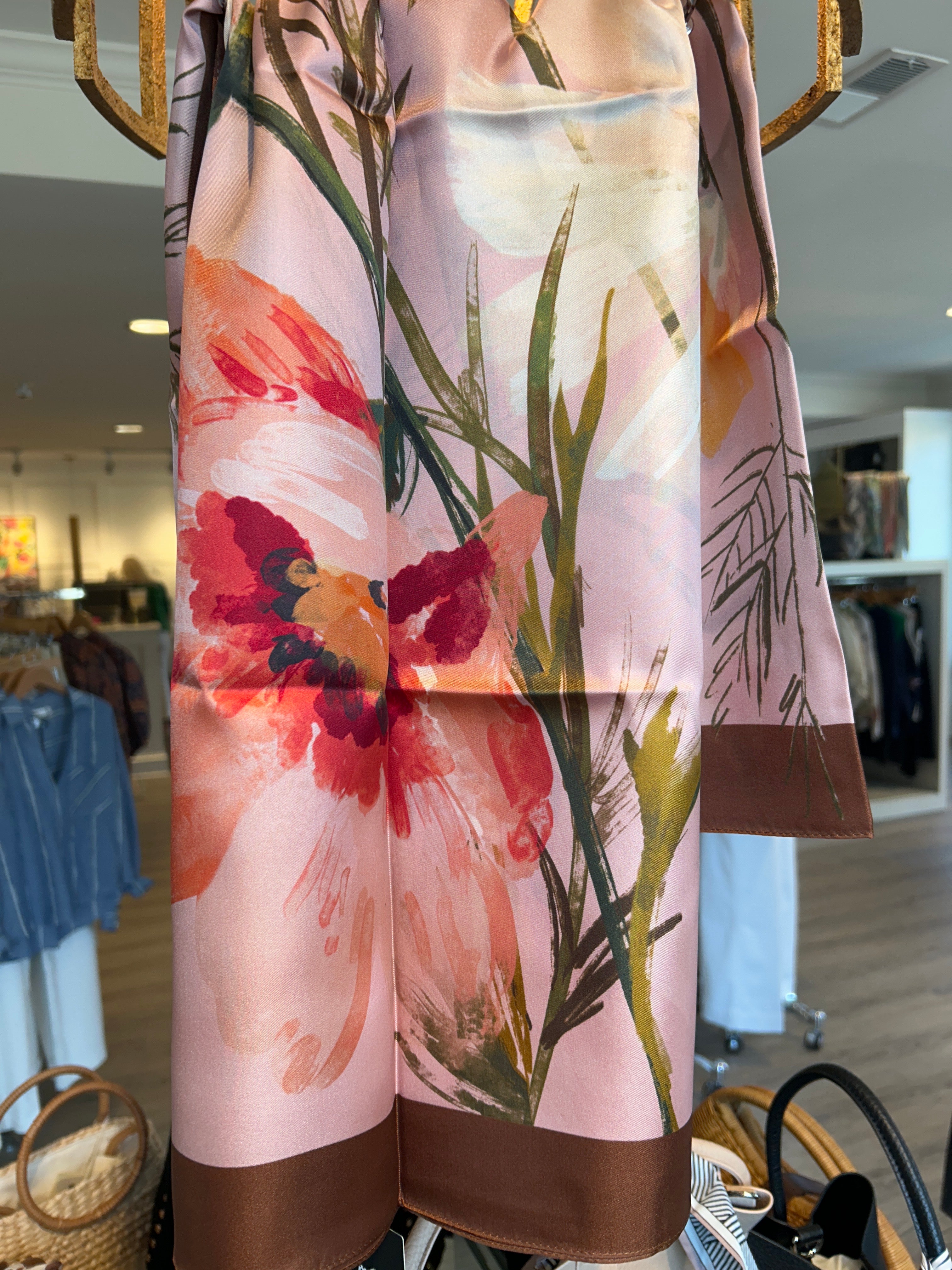 Echo Silk Scarf