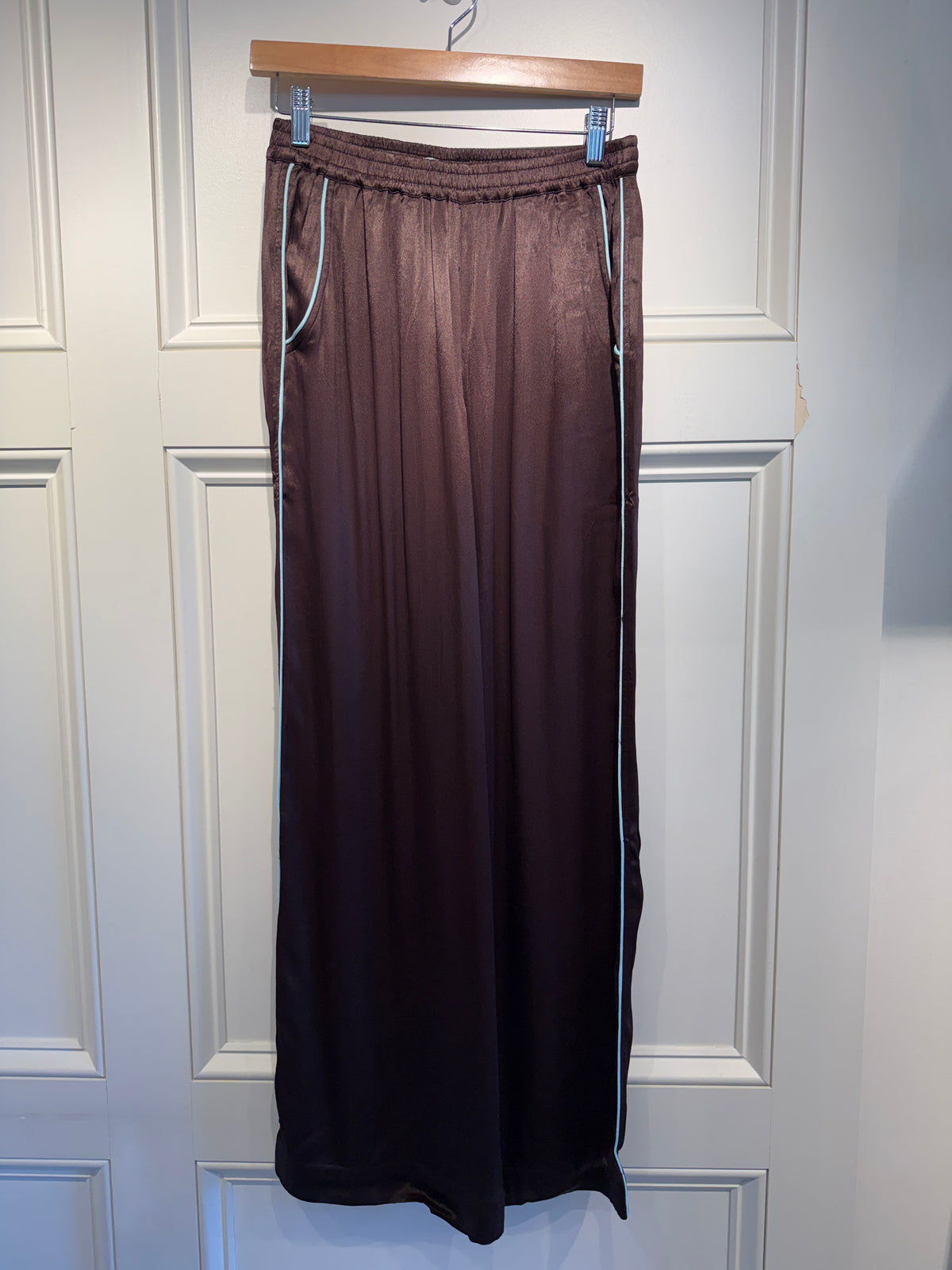 Omika Efie Pant Ganache Solid