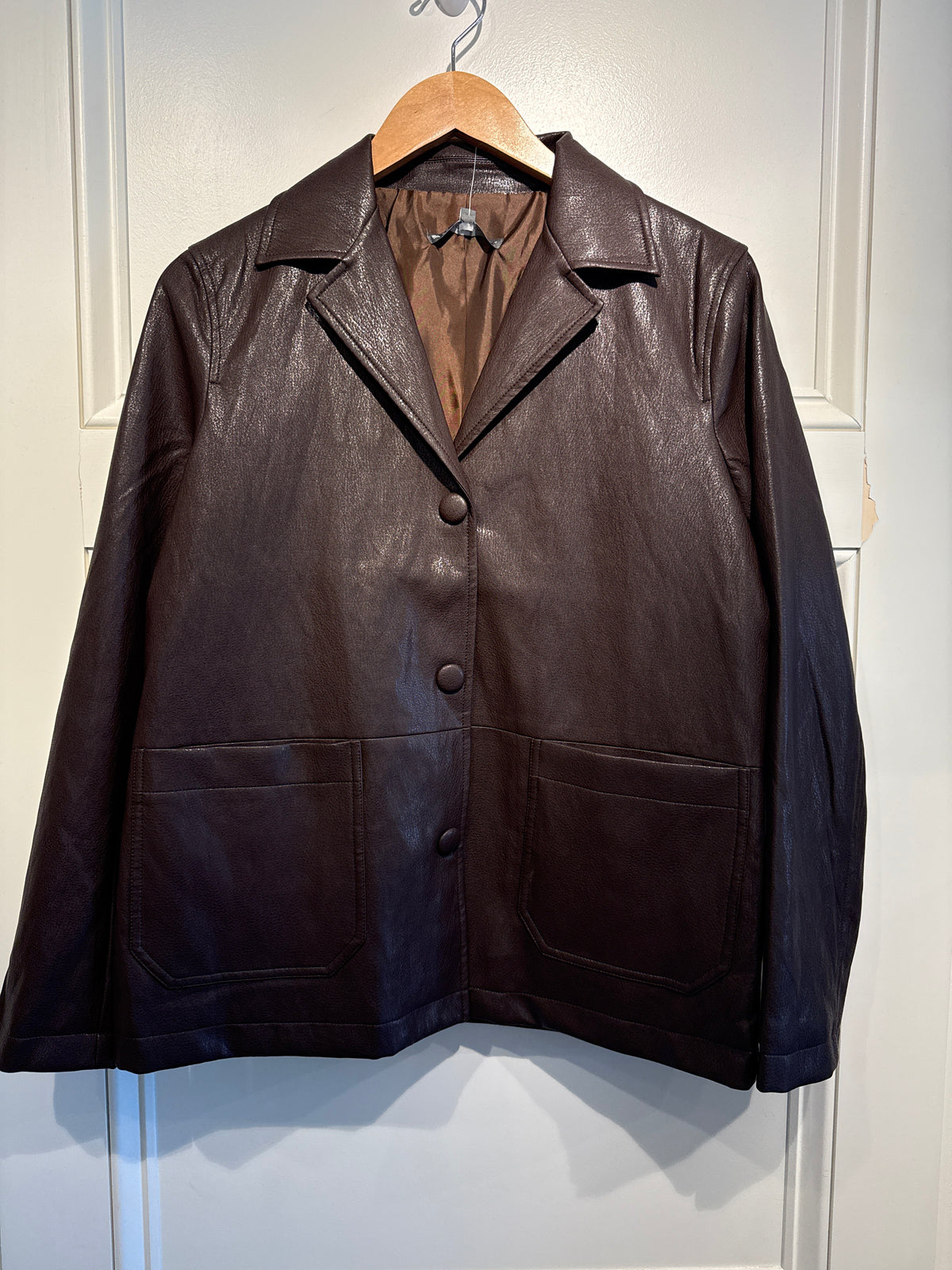 Elliott Lauren Car Coat Chocolate