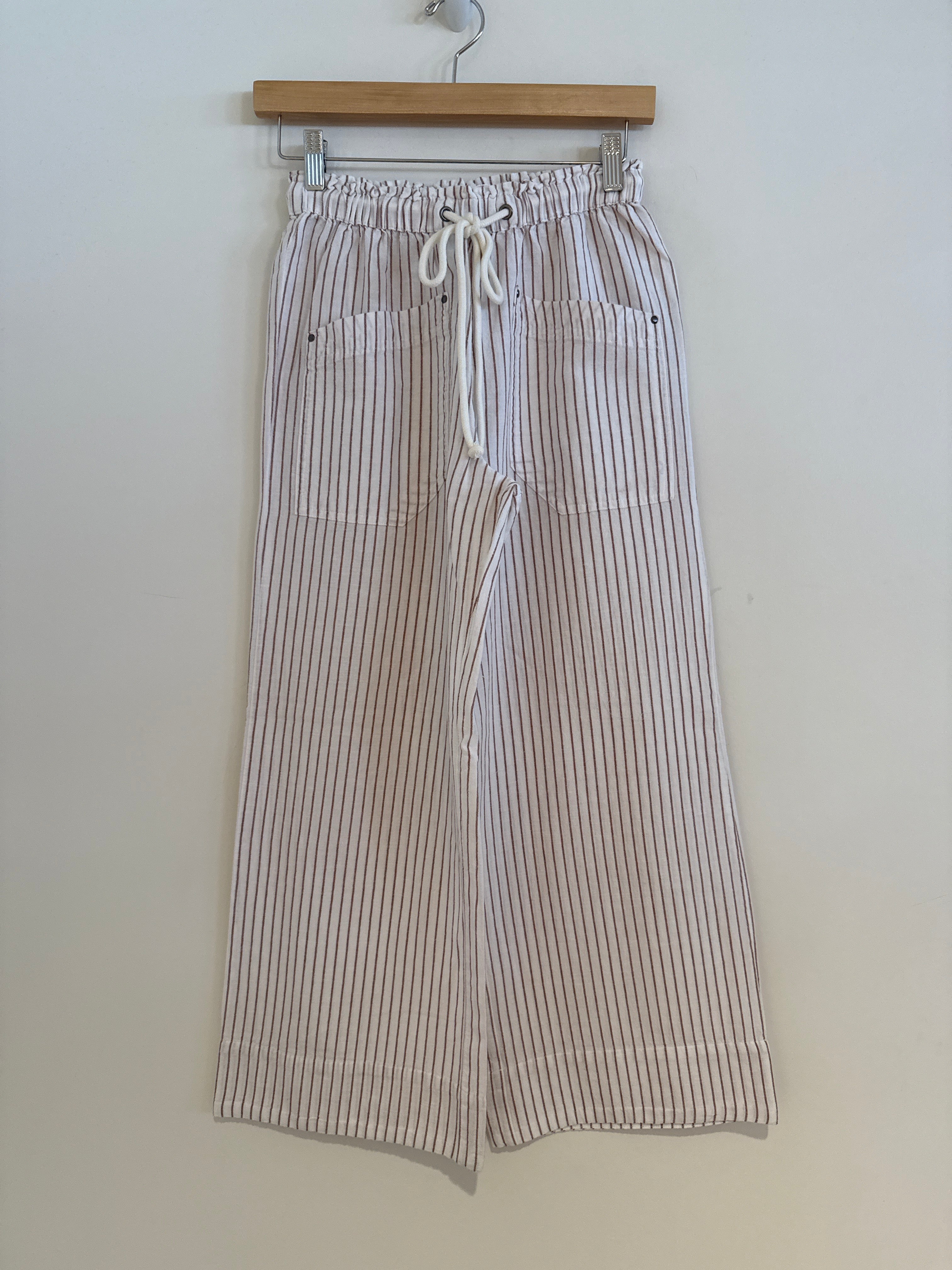 Lilla P Striped Pant Bark