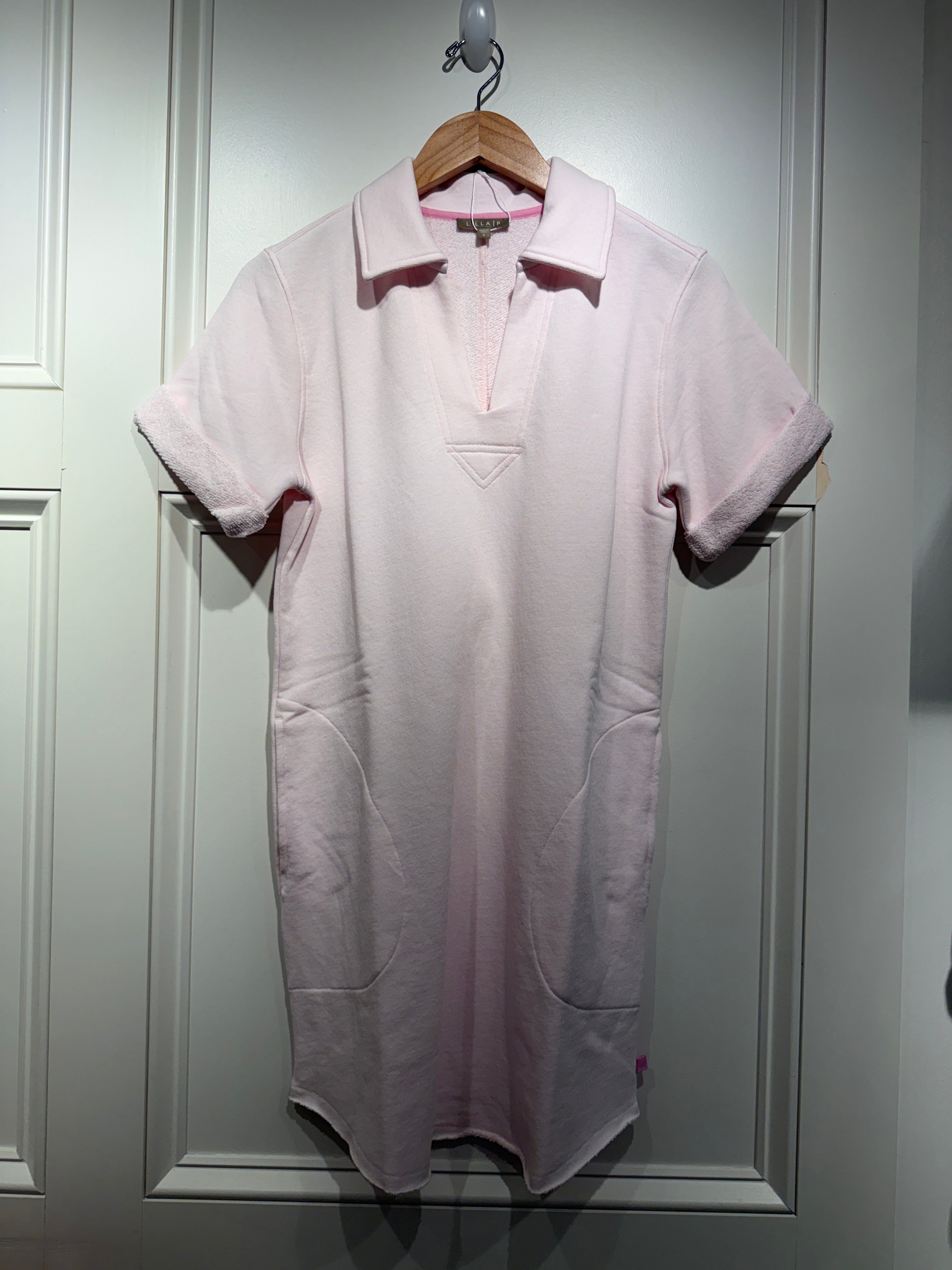 Lilla P Terry Dress Rosewater