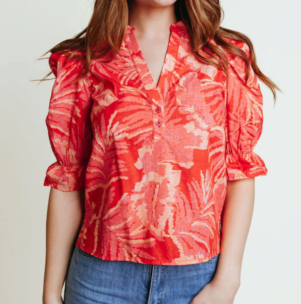 LaRoque Betsy Blouse Pink Cabana