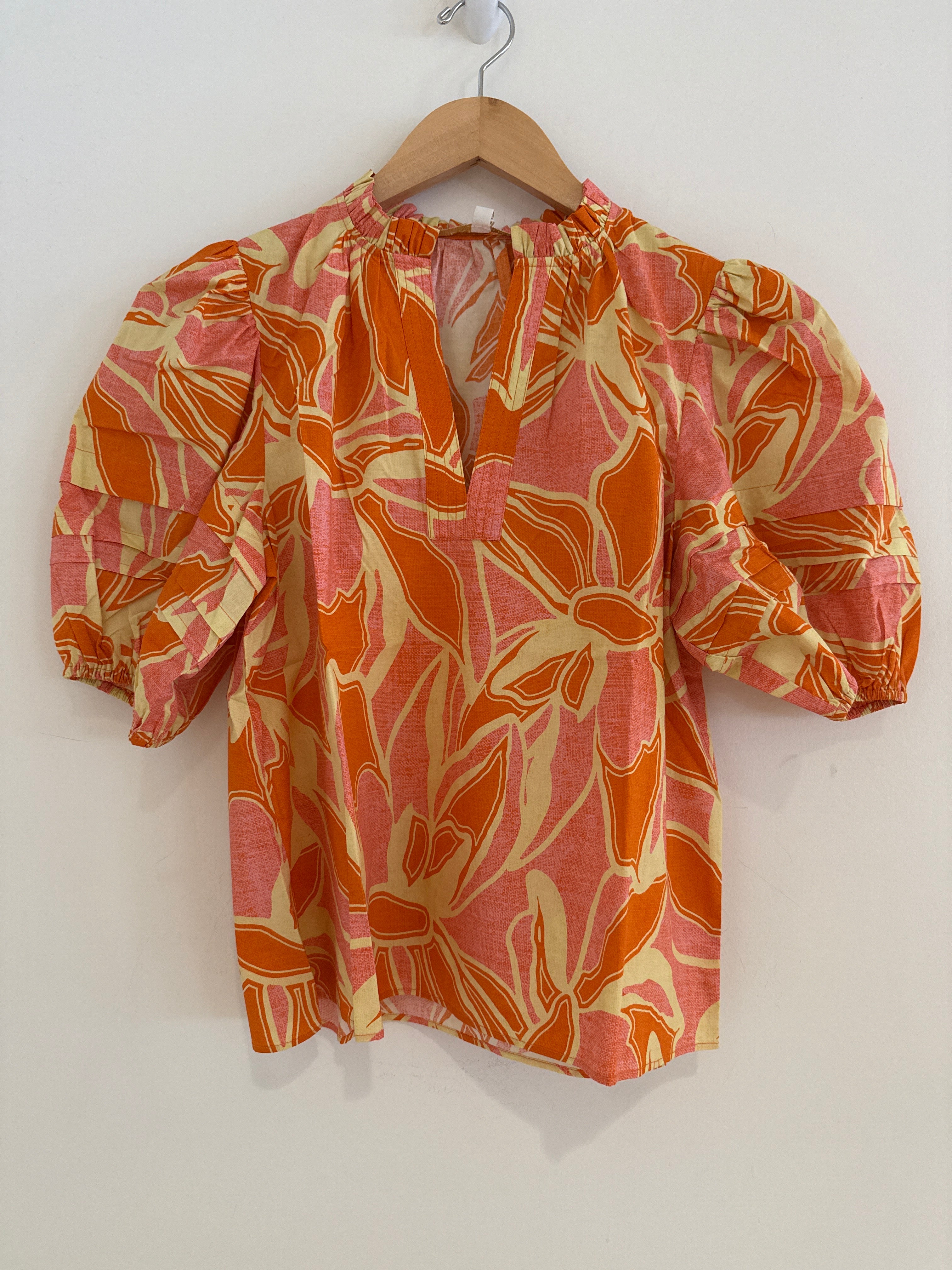 LaRoque Alix Blouse Caldera Blooms