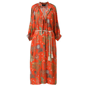 Emily Lovelock Elina Print Dress