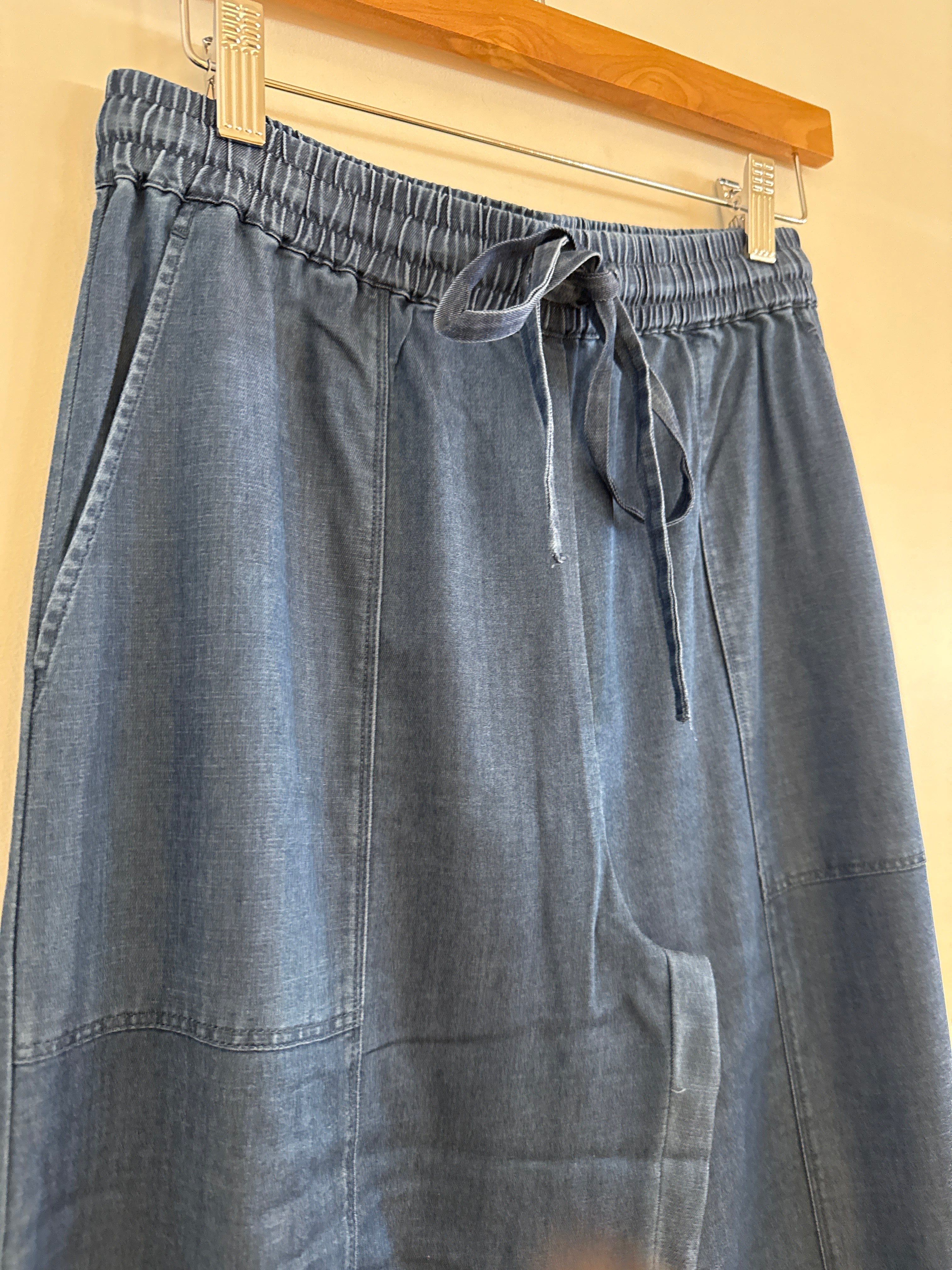 Lysse Lilia Tencel Denim Wide Leg Pant