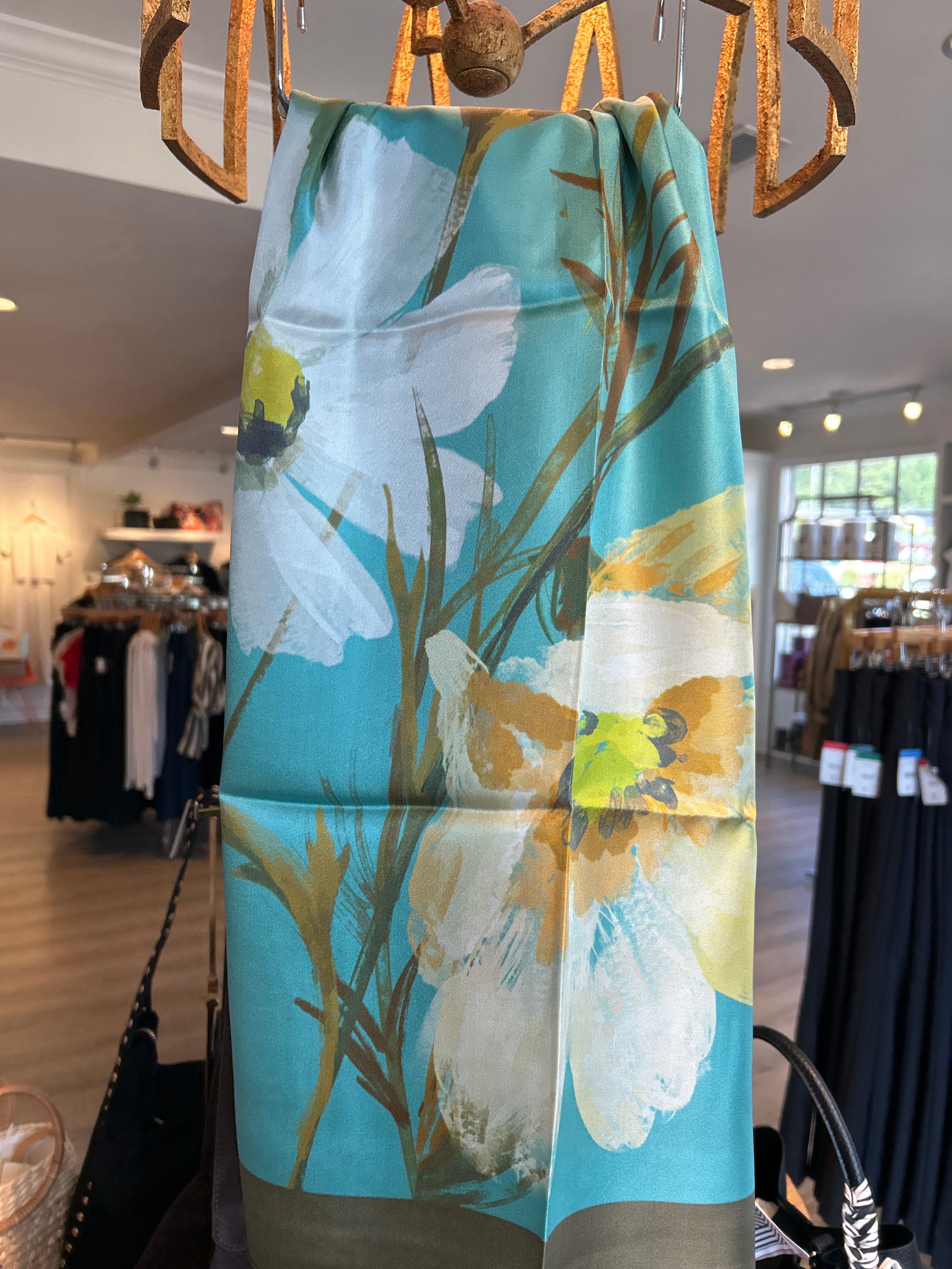 Echo Silk Scarf