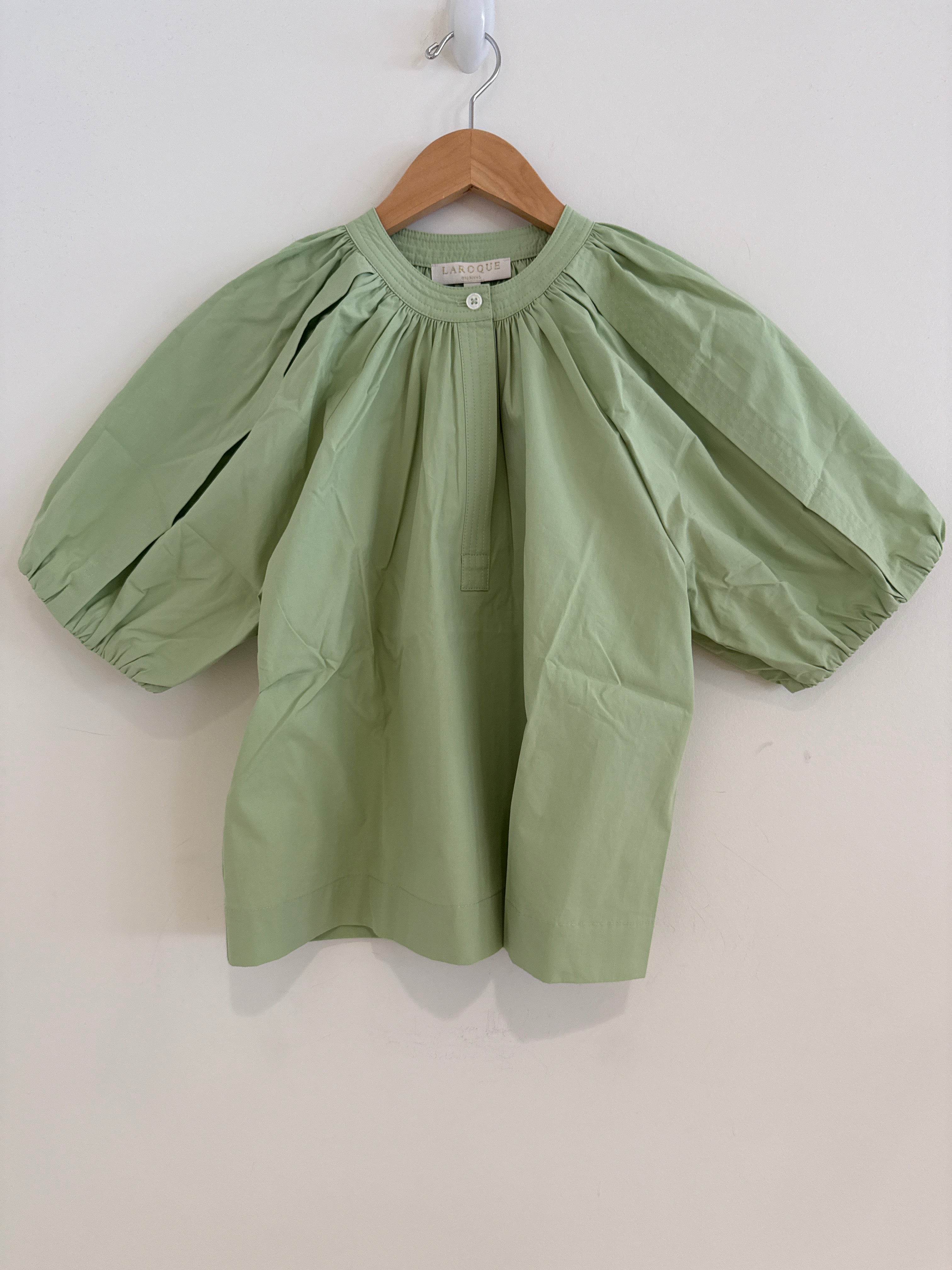 LaRoque Henley Top Sage