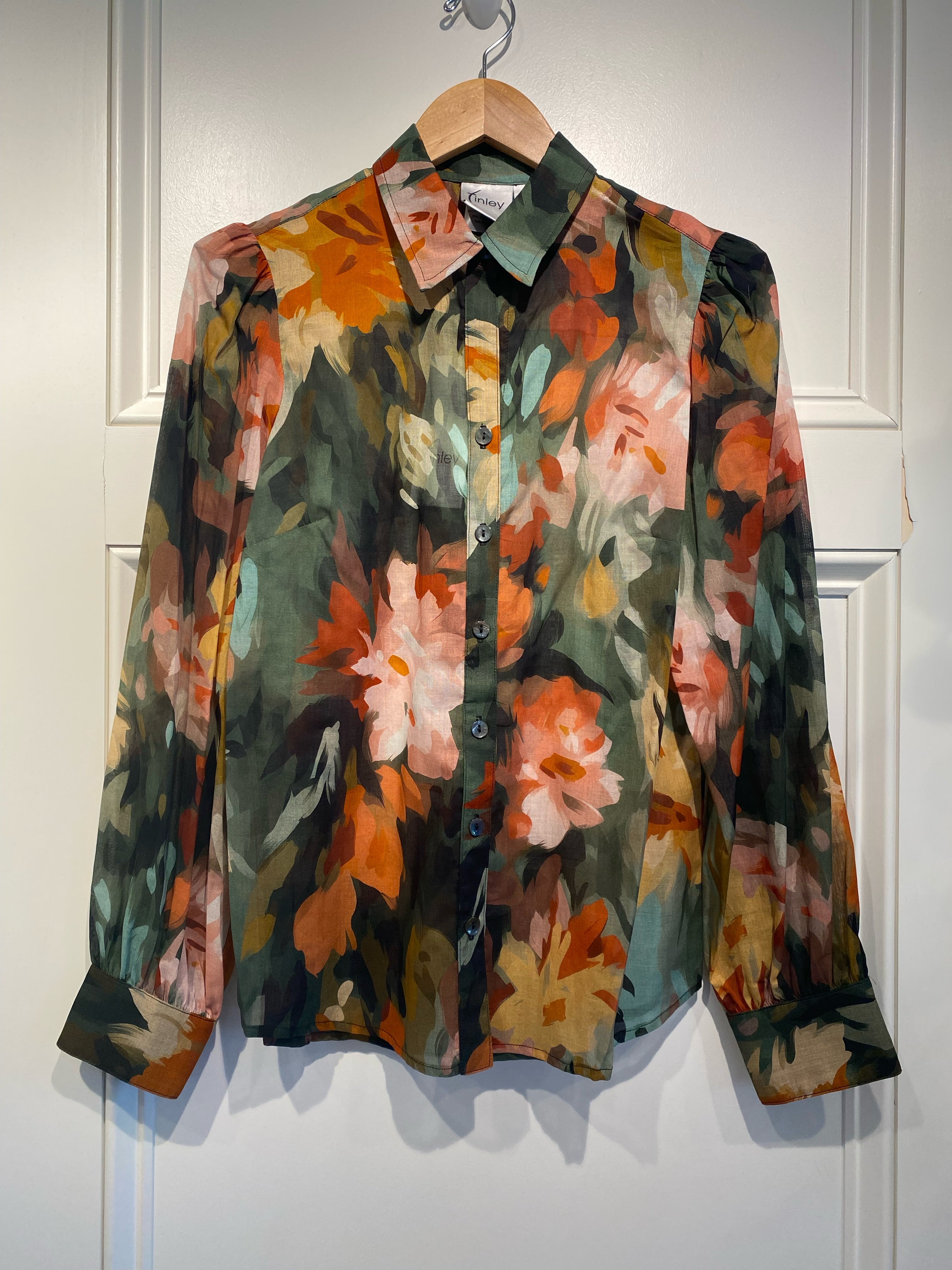 Finley Collette Blouse Autumn Floral