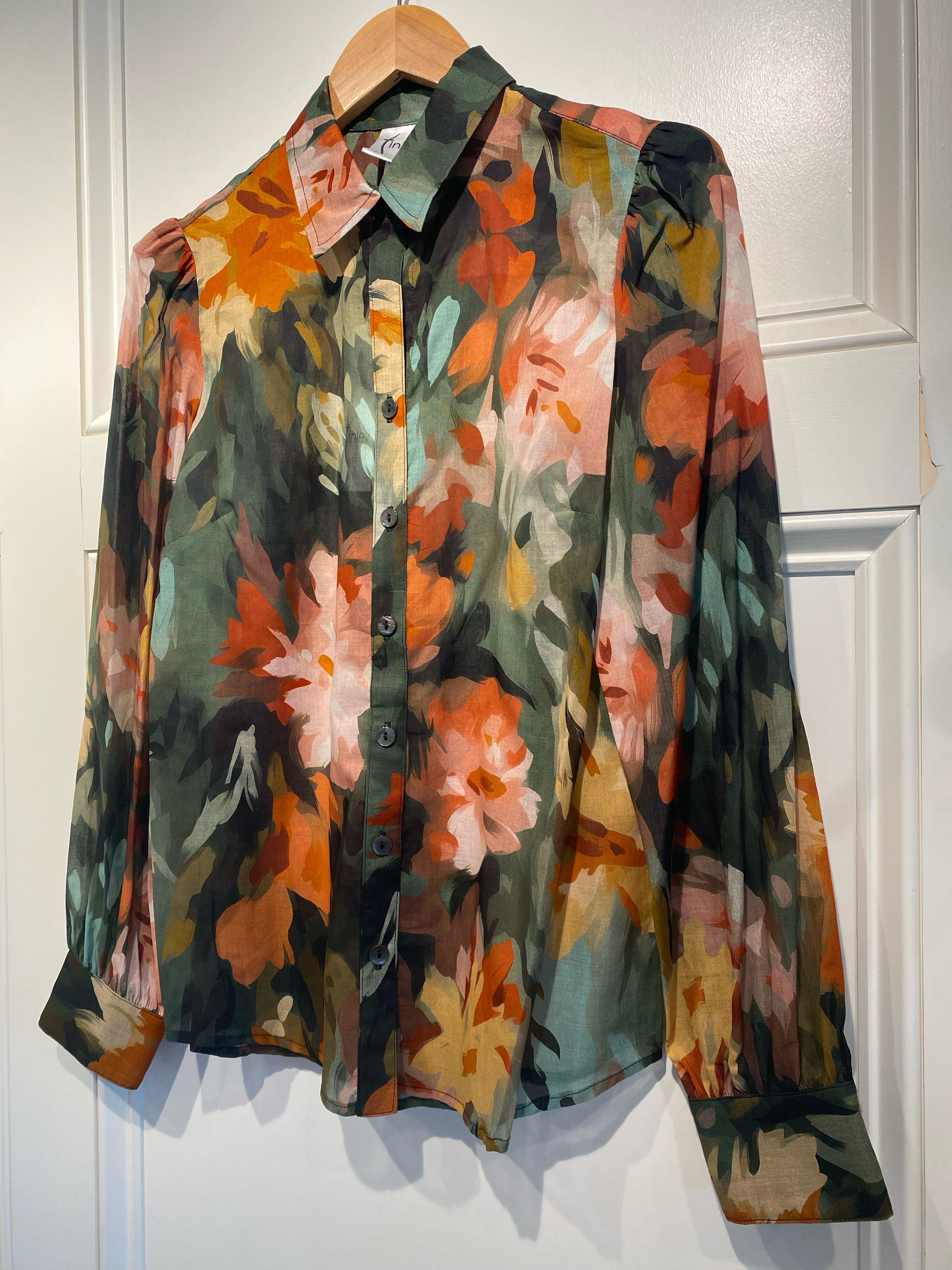 Finley Collette Blouse Autumn Floral