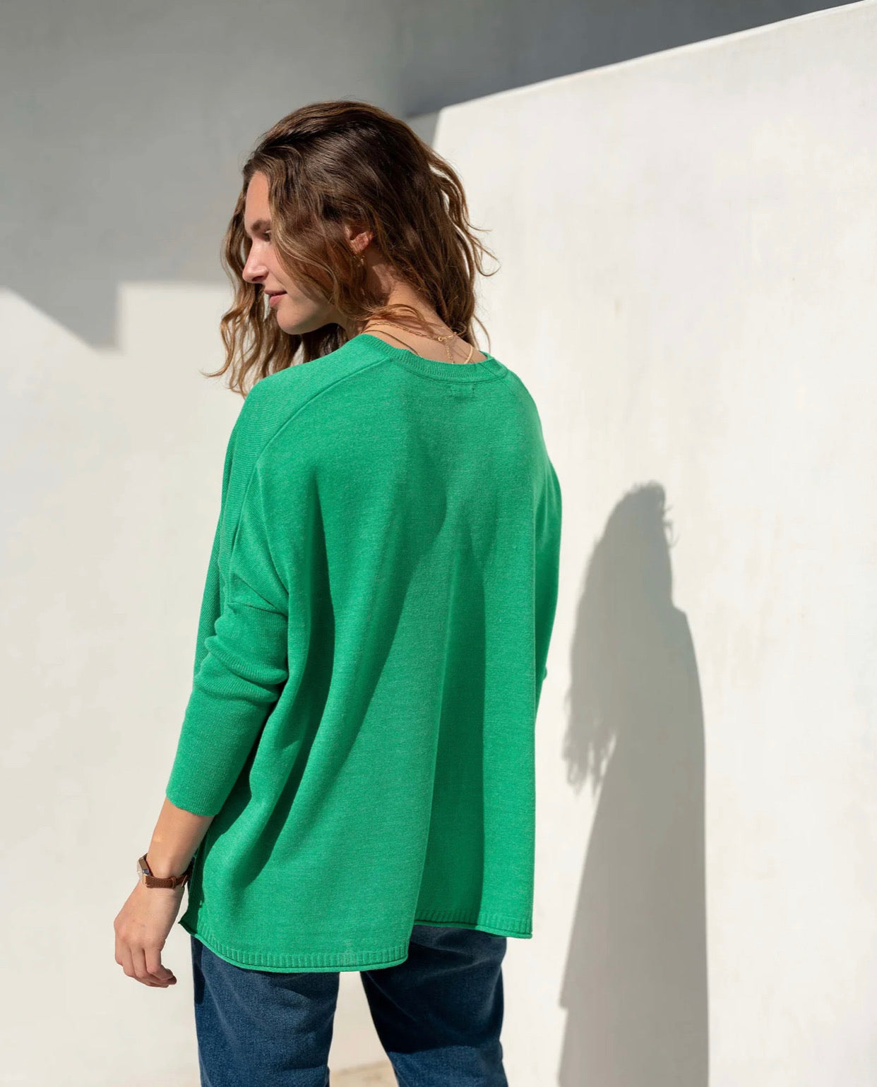 Mersea Catalina Sweater V Neck Petite Clover