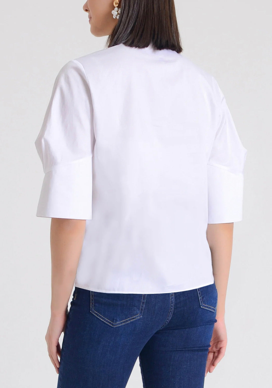 Harshman Bernadina Shirt White