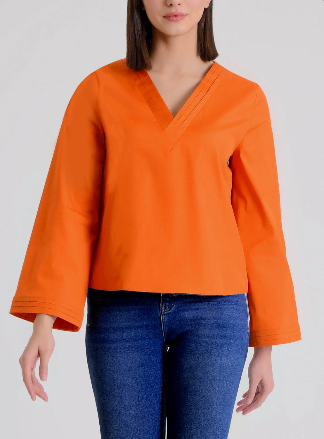 Harshman Zarina Blouse Burnt Orange