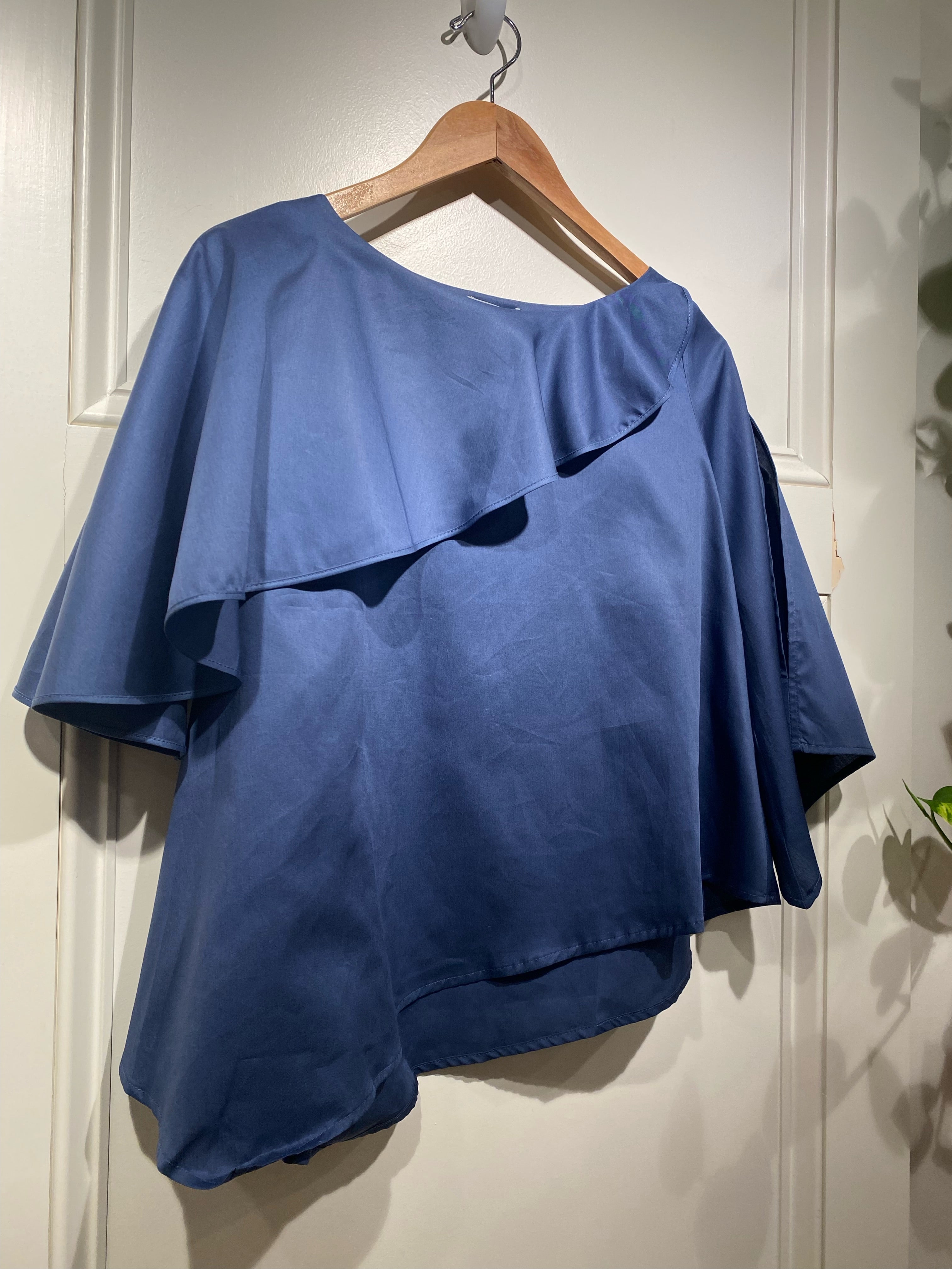 Harshman Tatyana Blouse Indigo Blue