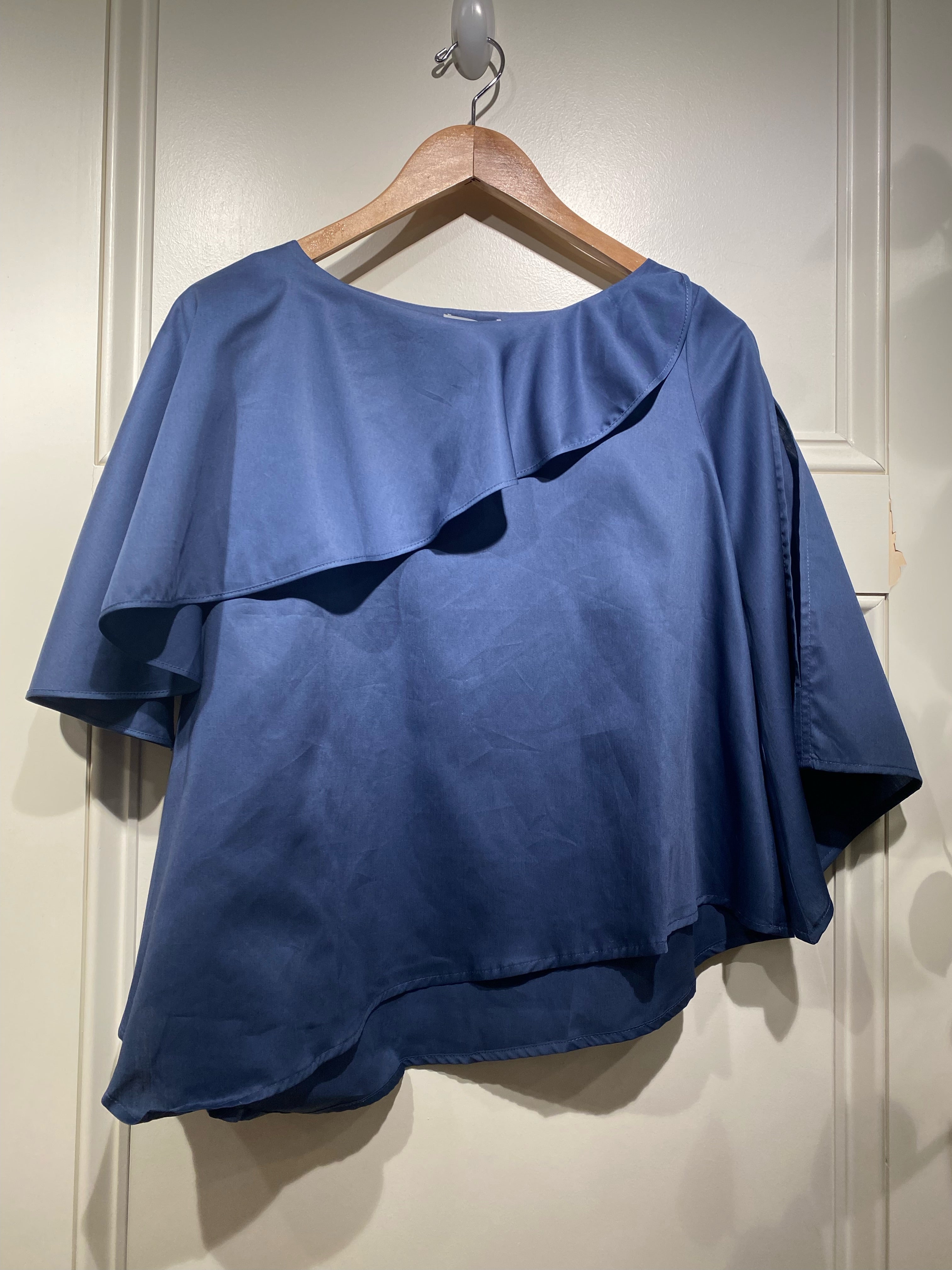 Harshman Tatyana Blouse Indigo Blue