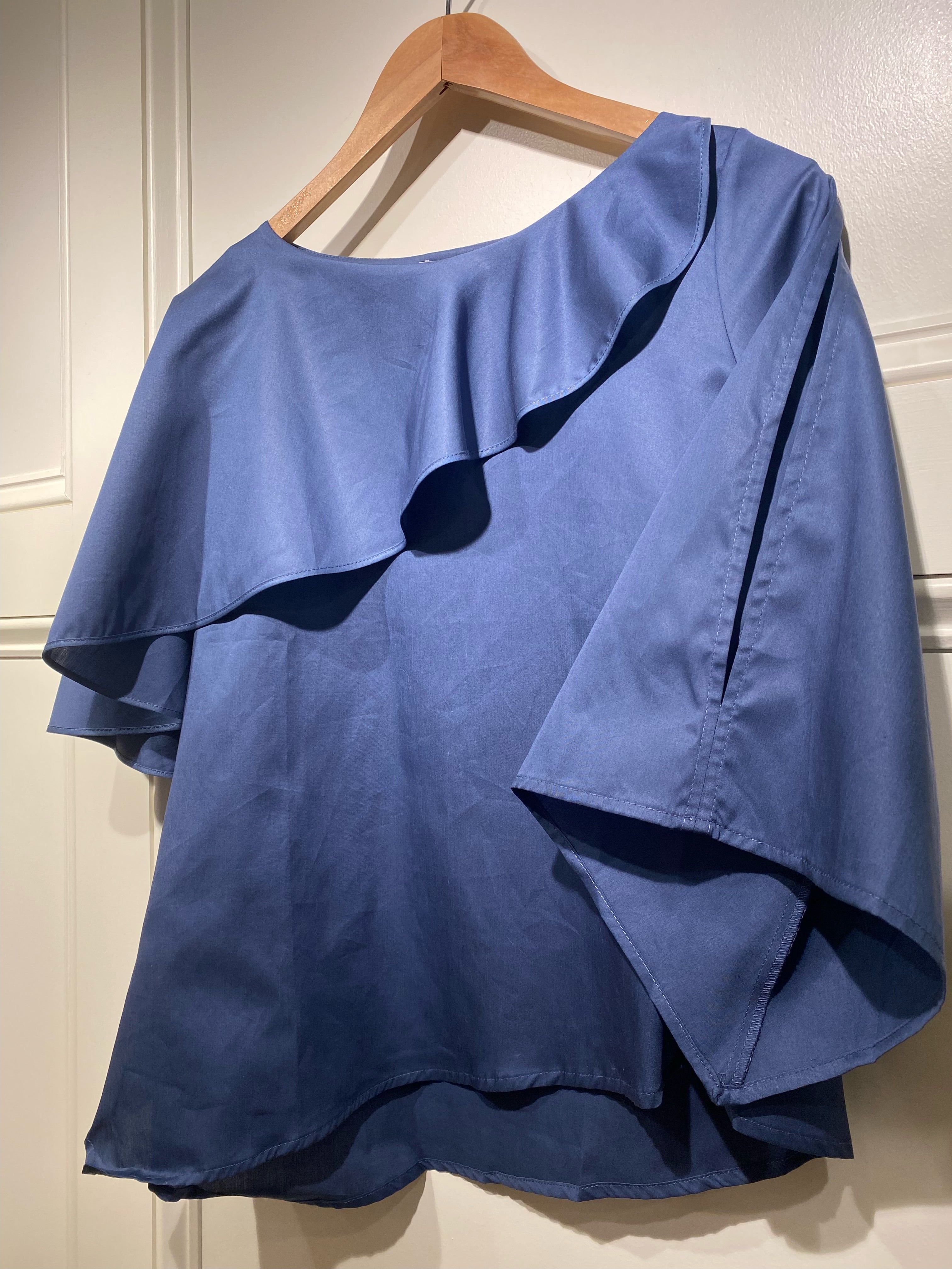 Harshman Tatyana Blouse Indigo Blue