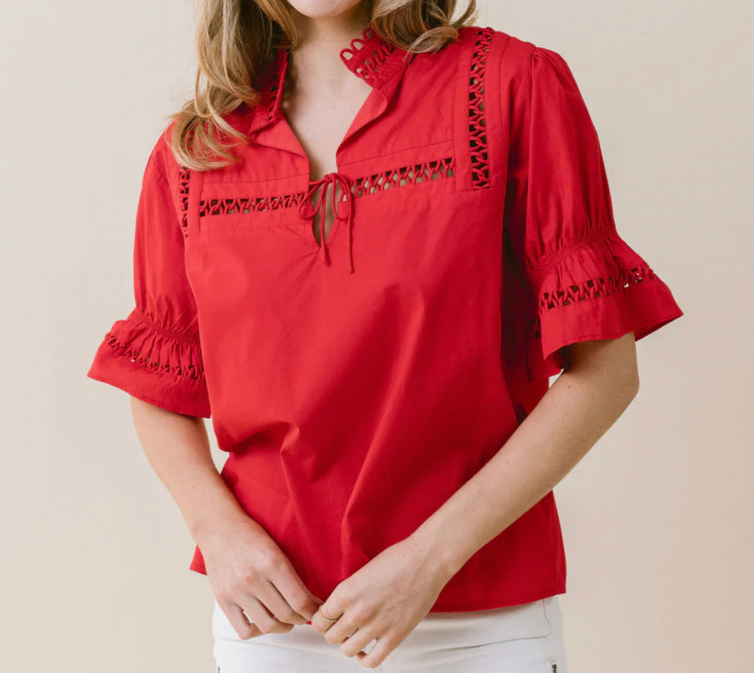 LaRoque Harper Top Red