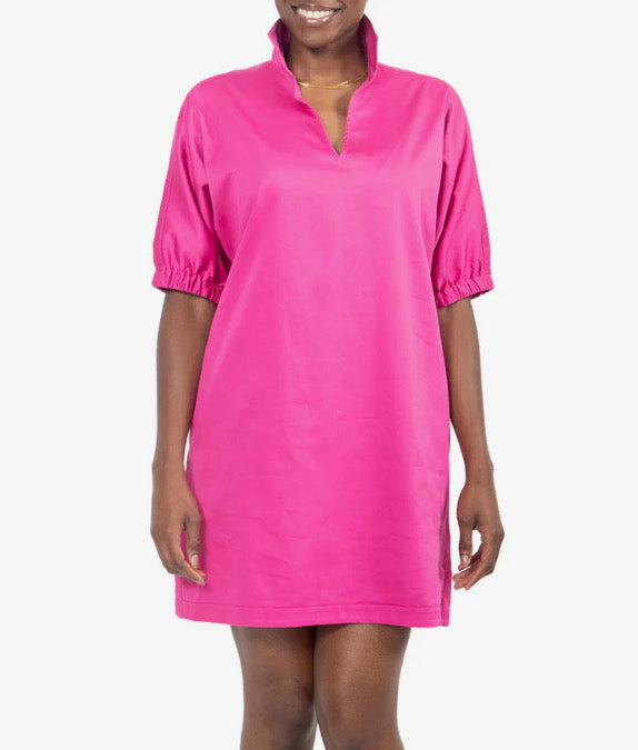 Emily McCarthy Poppy Dress Fuchsia