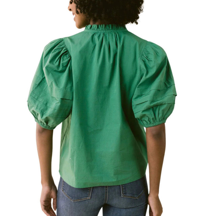 LaRoque Alix Blouse Green