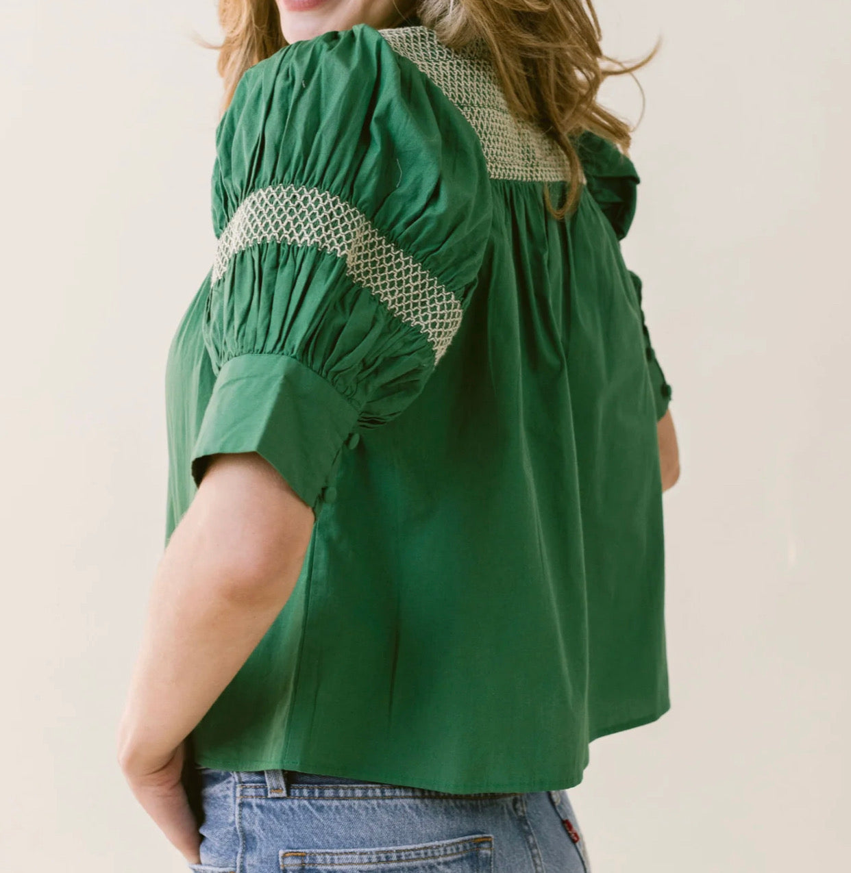 LaRoque Sutton Top Green