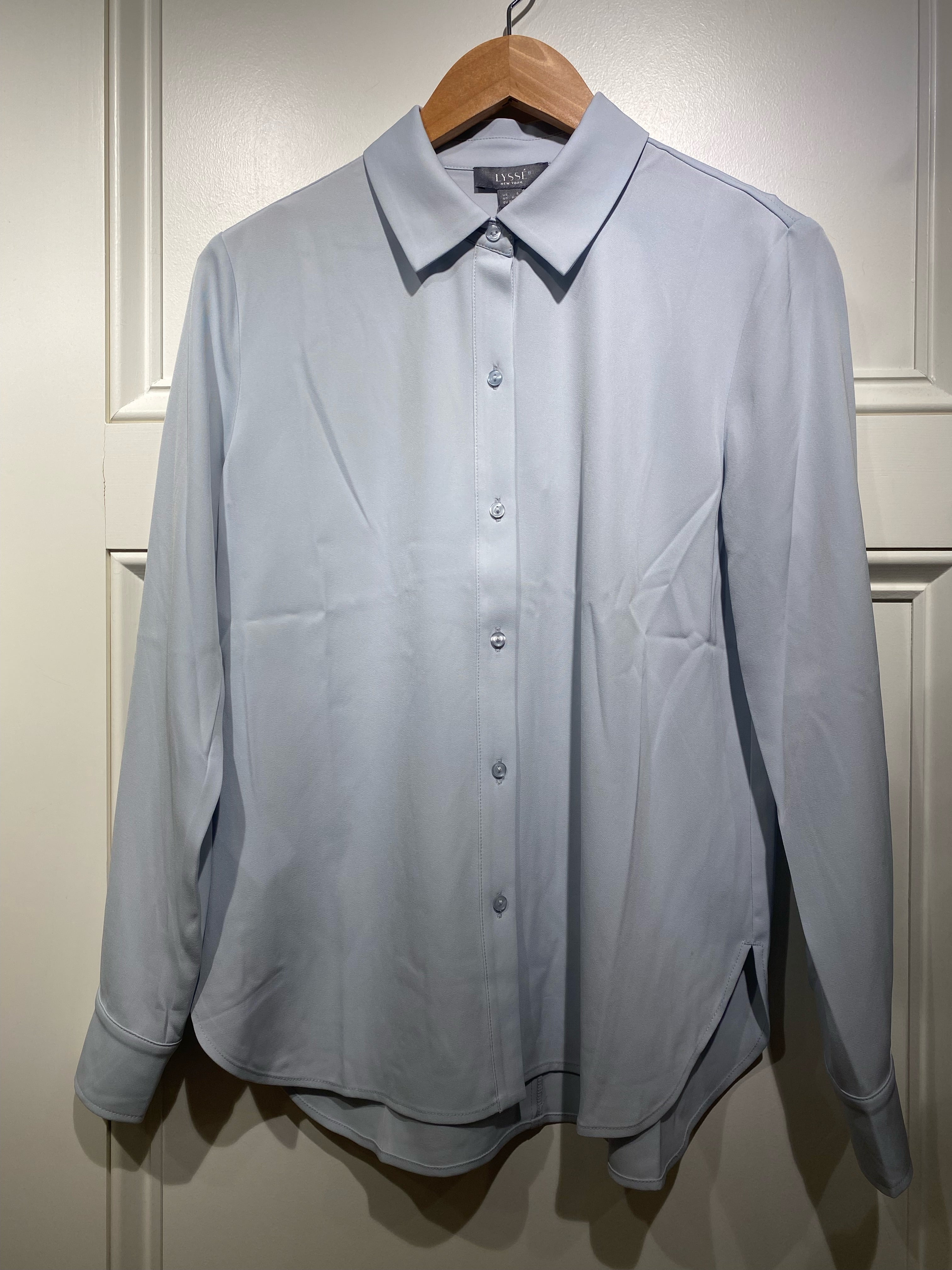 Lysse Parker Button Down Shirt Gentle Blue