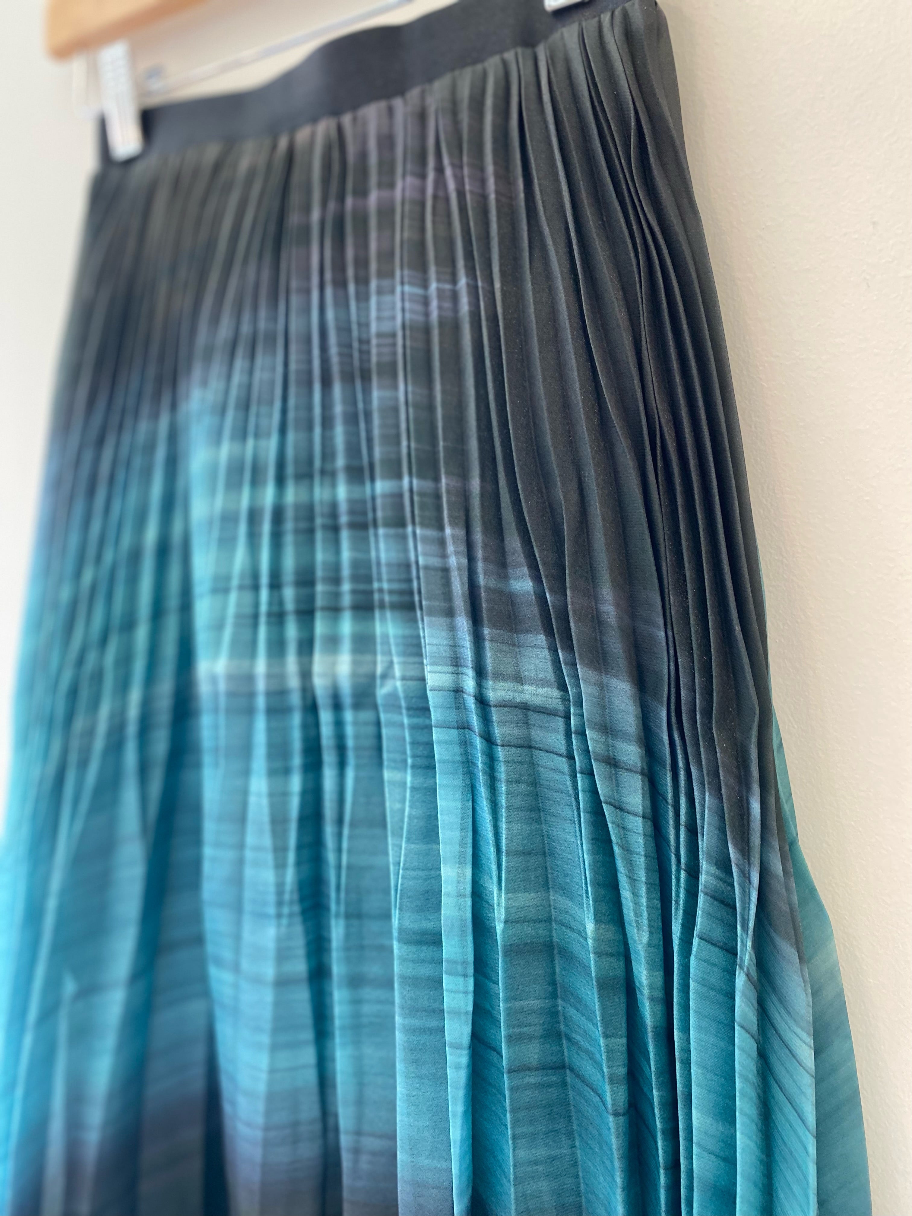 Zero Degrees Ombre Print Skirt