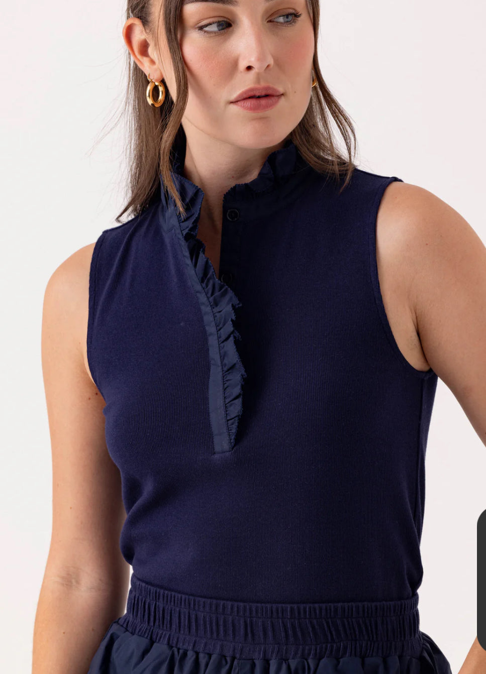 Sundays Navy Maree Tank