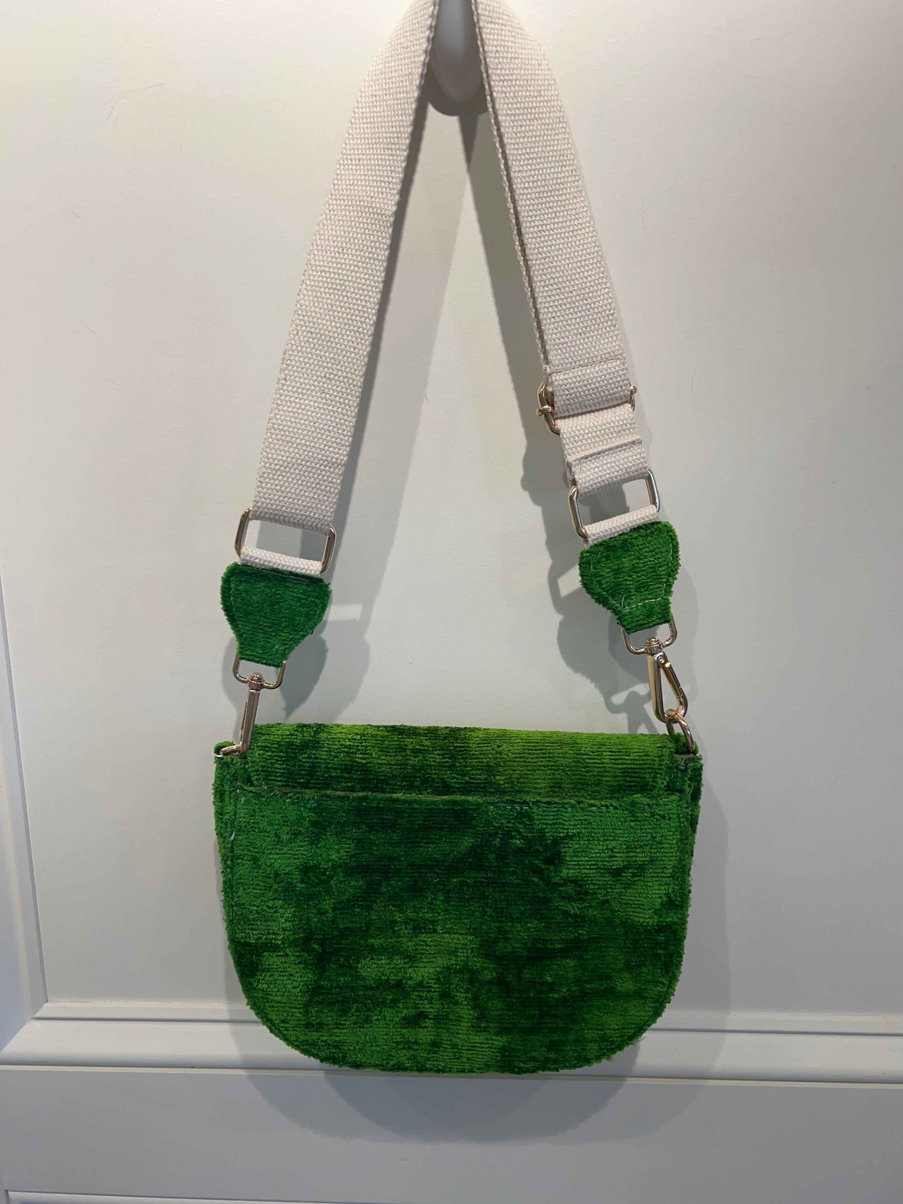 WW Silk Saddlebag Green