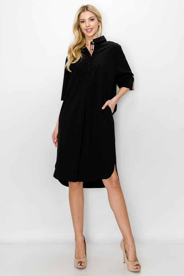 Joh Wendi Tunic Dress Black