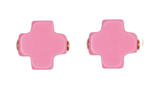 E Newton Signature Cross Stud