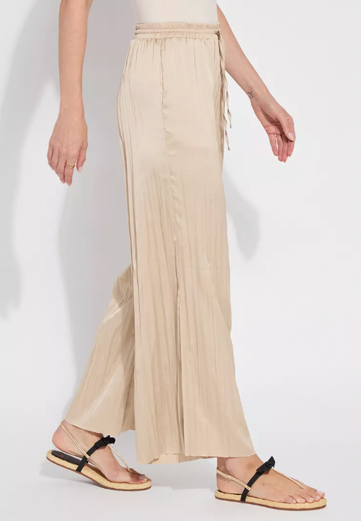 Lysse Packable Pleated Palazzo Pant