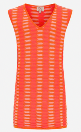 Anna Cate Wells Dress Bright Orange