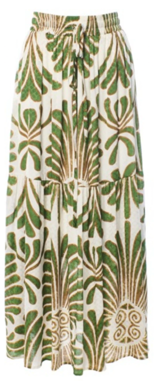 Anonyme Print Maxi Skirt