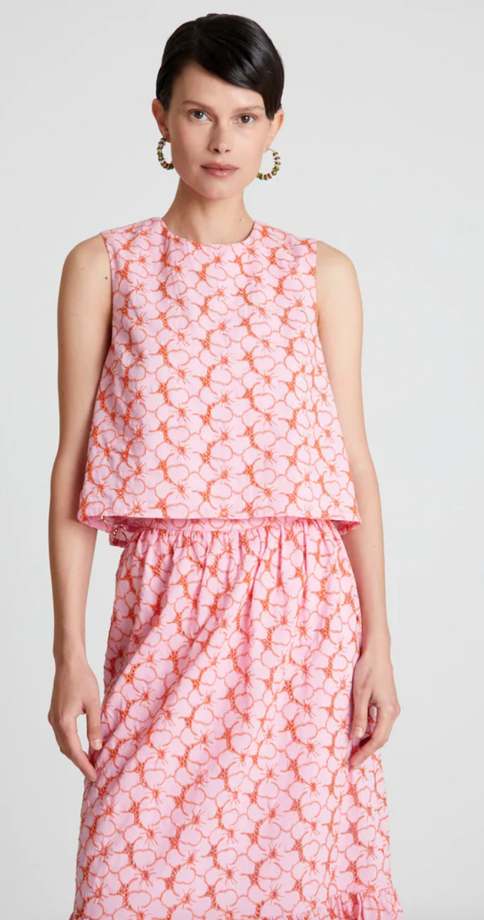 Compania Fantastica Pink/Orange Top
