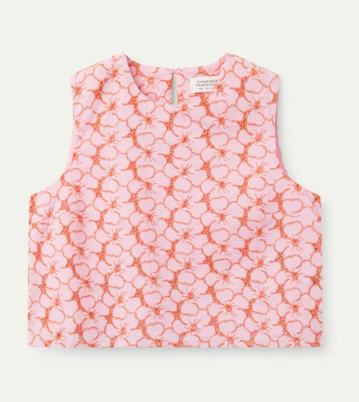 Compania Fantastica Pink/Orange Top